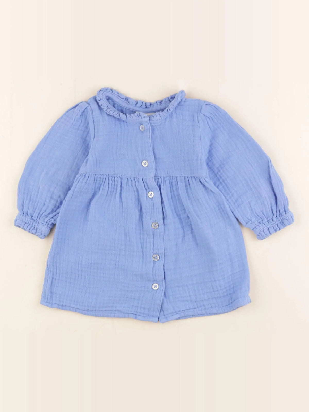 Tape à l'oeil - robe bleu - 3 mois