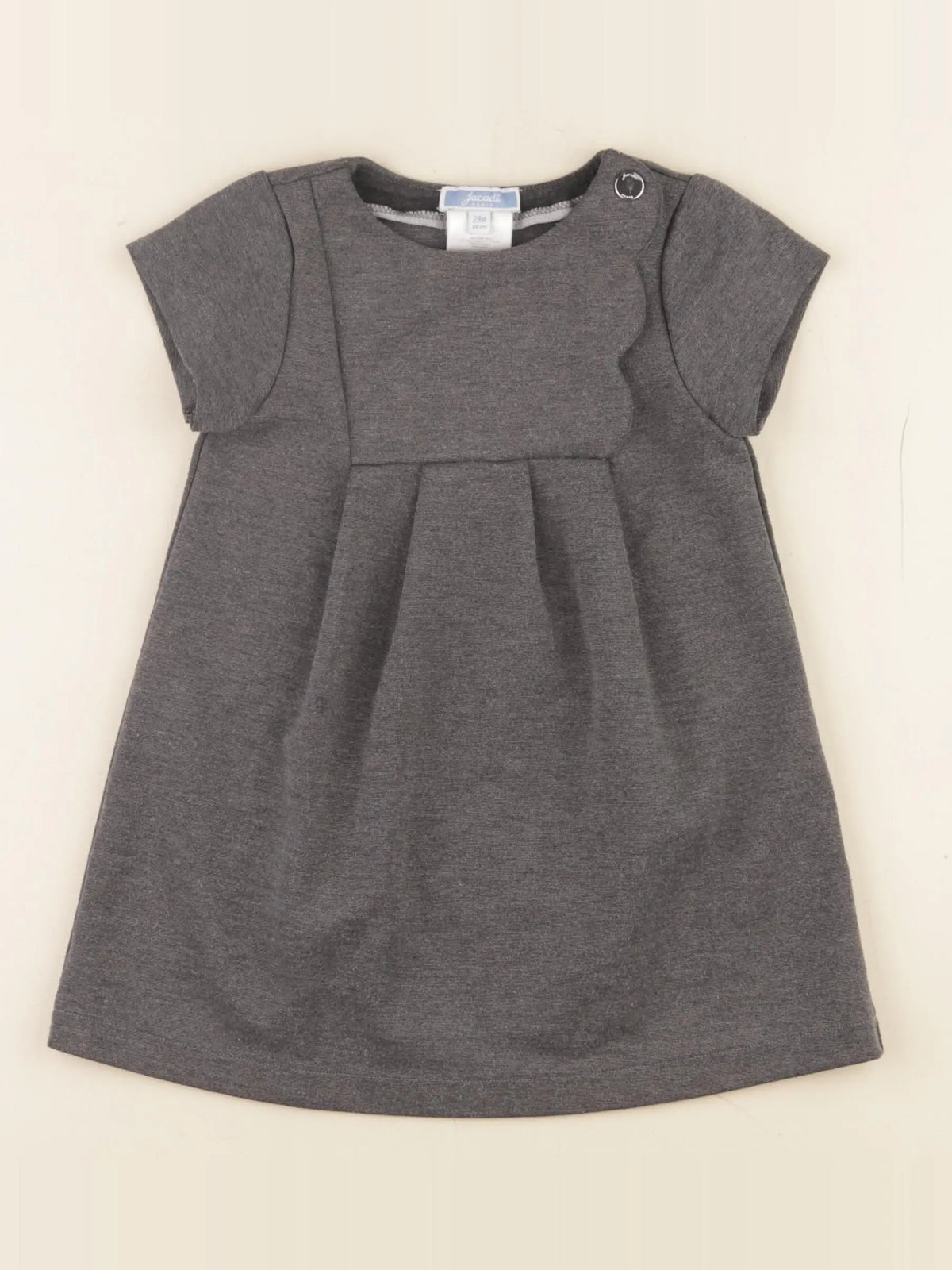 Jacadi - robe gris - 24 mois