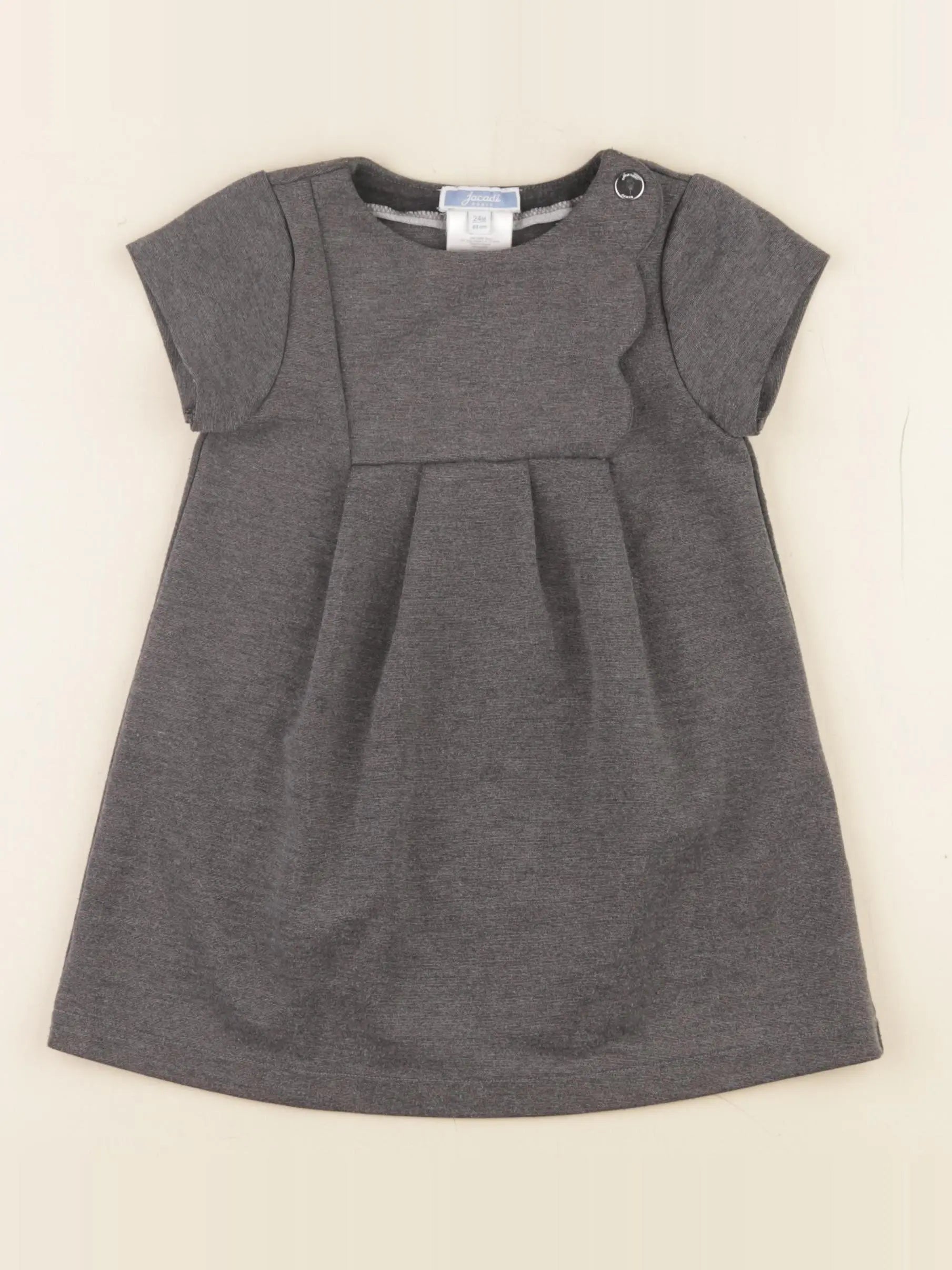 Jacadi - robe gris - 24 mois
