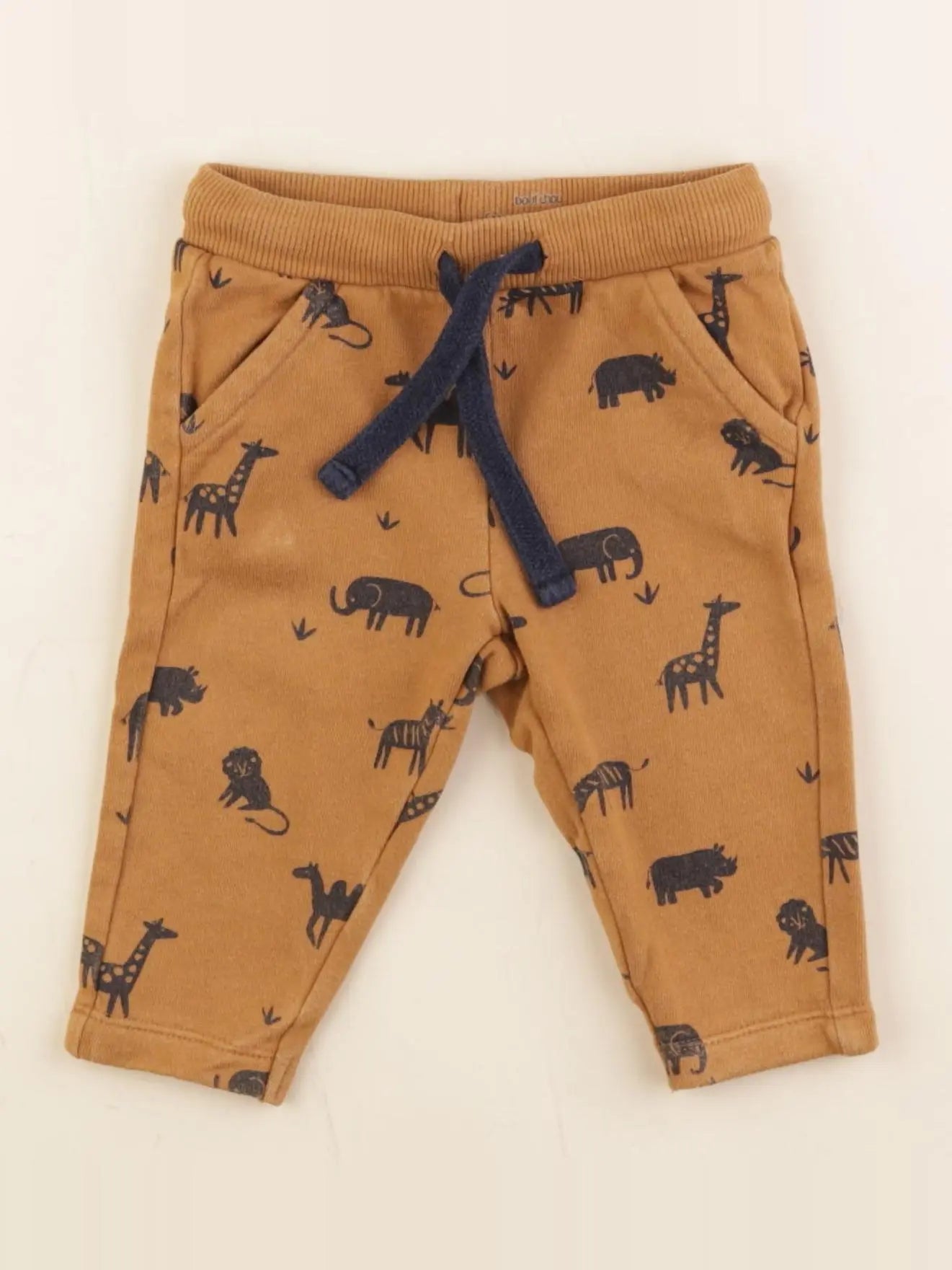 Boutchou - pantalon marron - 6 mois