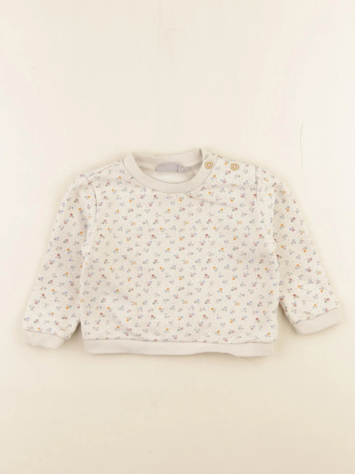 Boutchou - sweat beige - 12 mois
