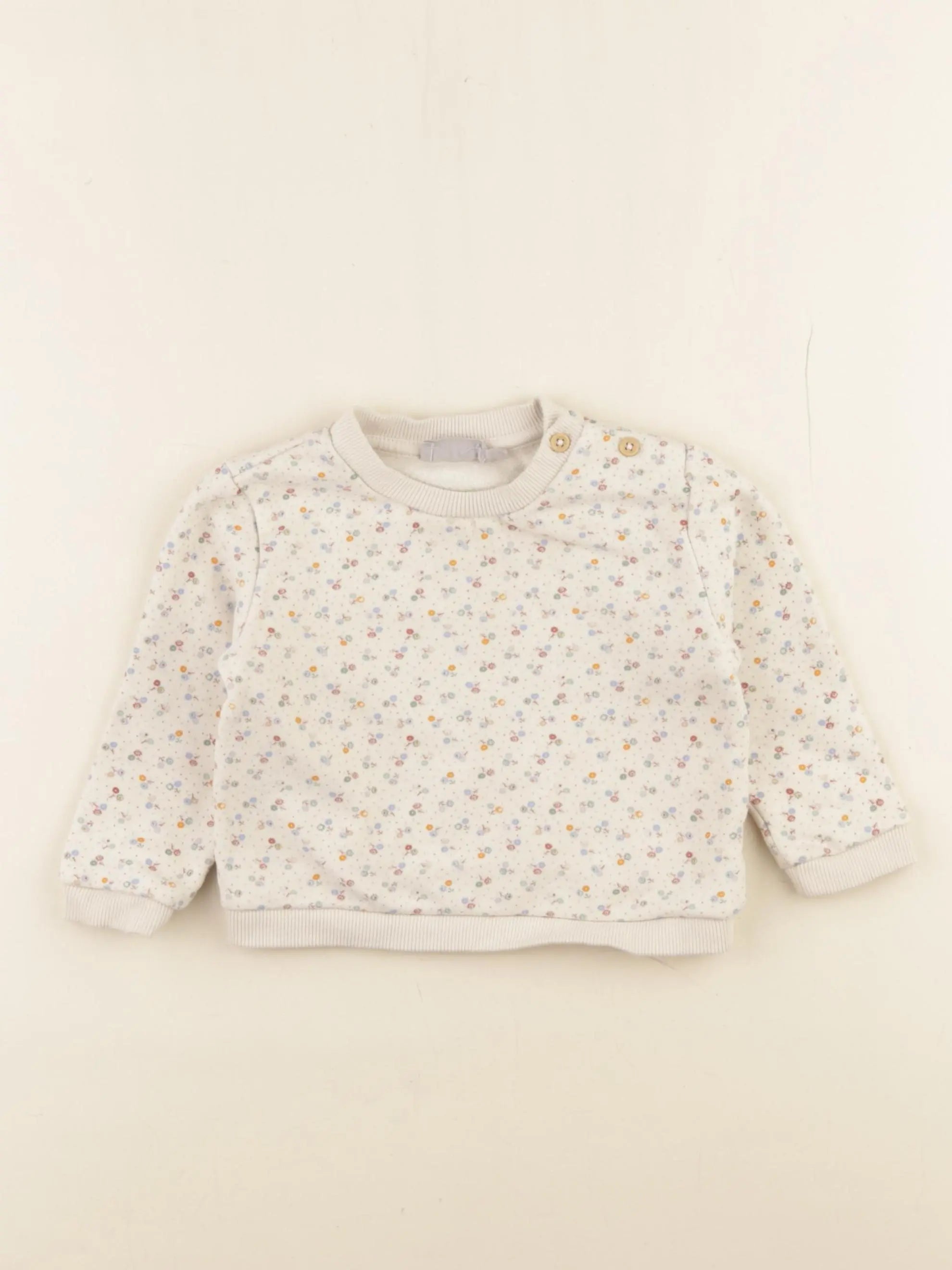 Boutchou - sweat beige - 12 mois