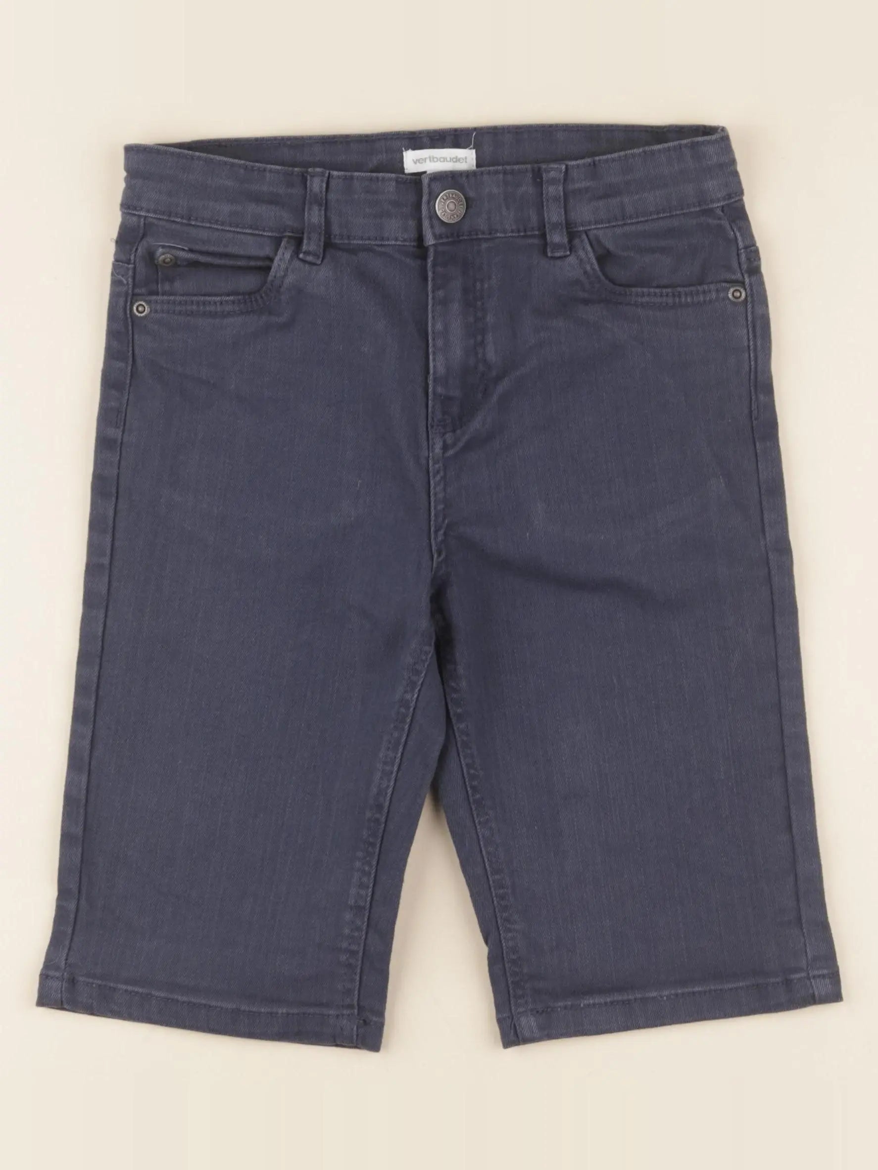 Vertbaudet - short bleu - 9 ans