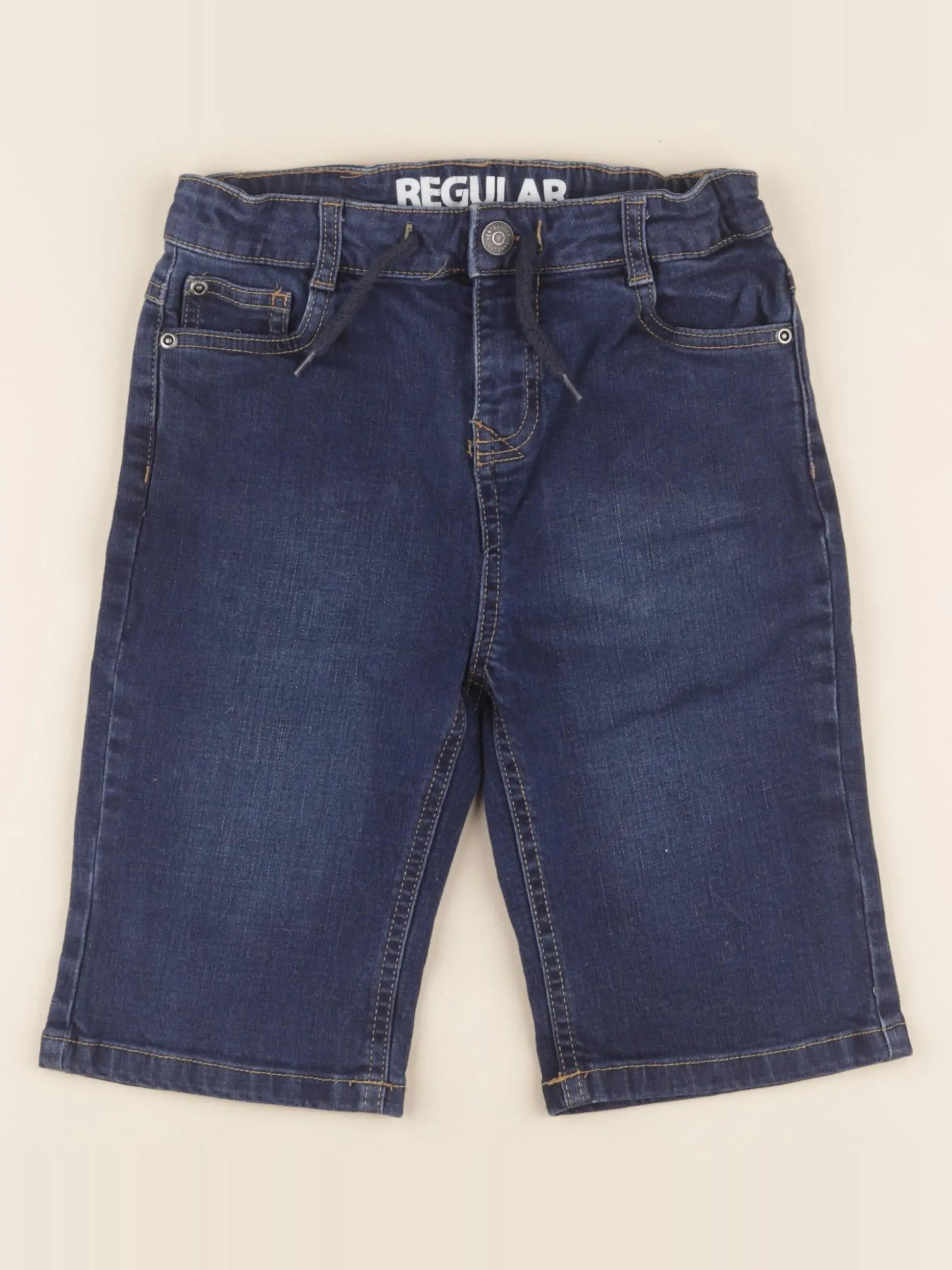 Vertbaudet - short bleu - 9 ans