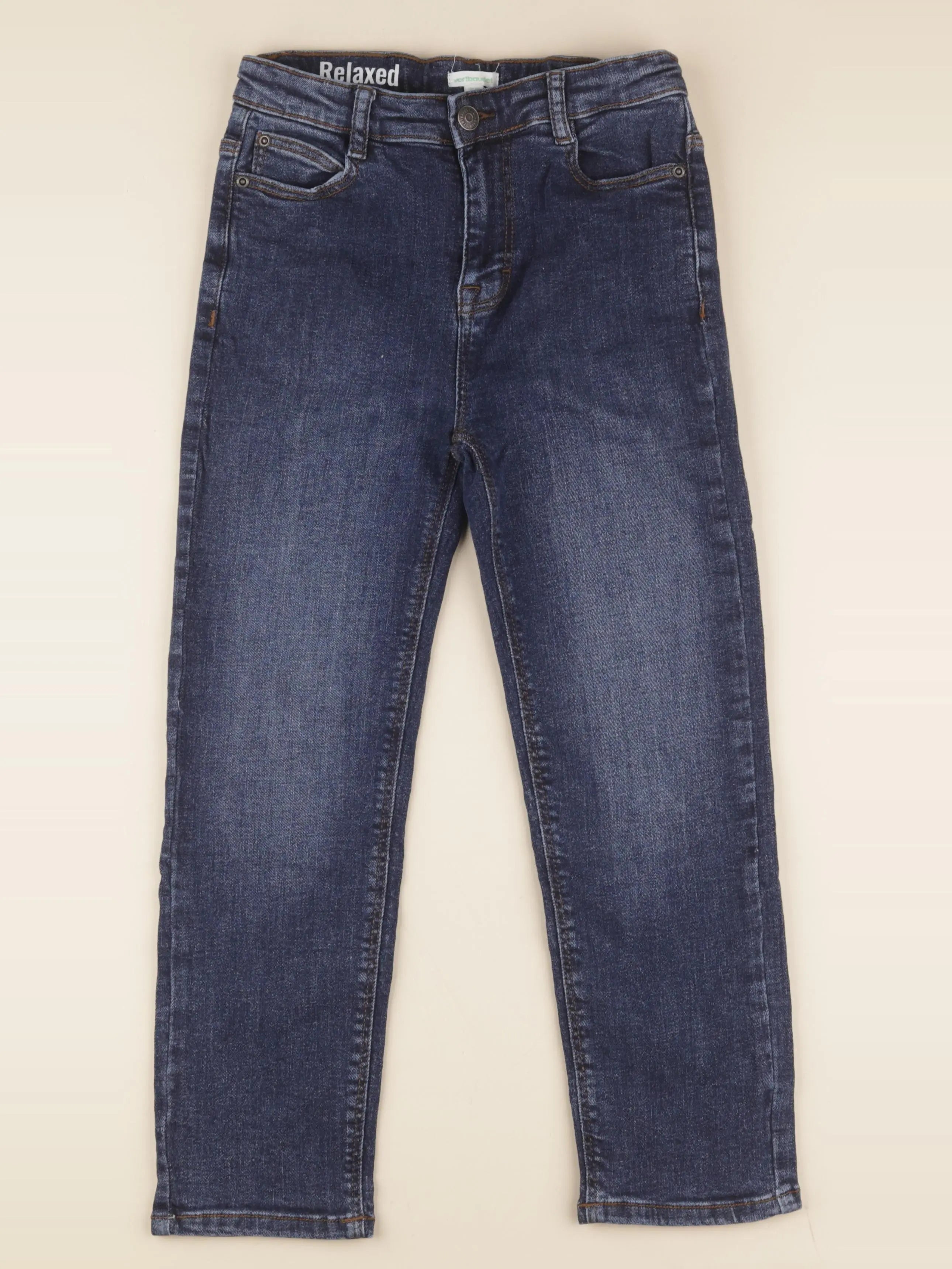 Vertbaudet - jean bleu - 9 ans