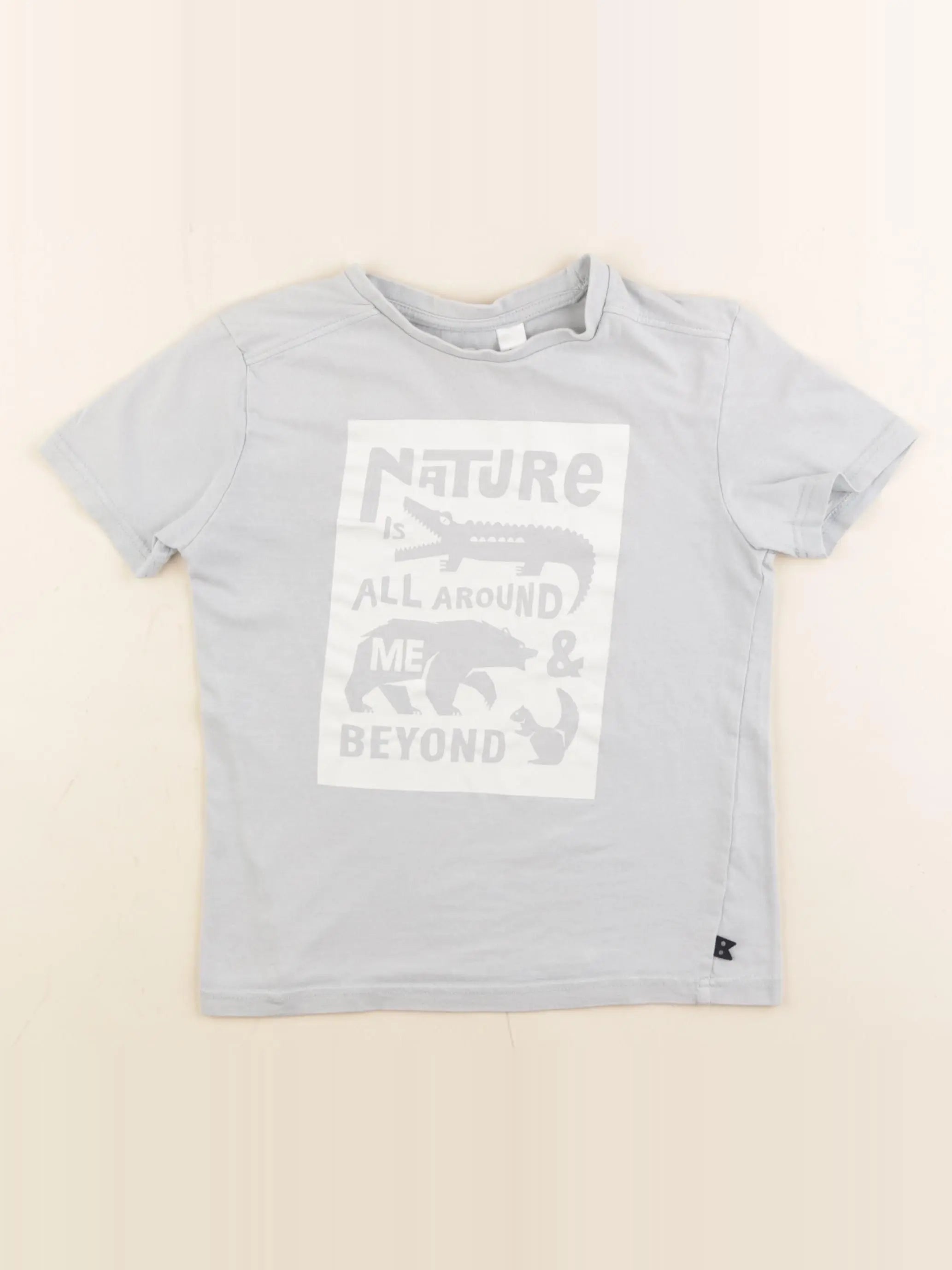 Okaidi - tee-shirt gris - 5 ans