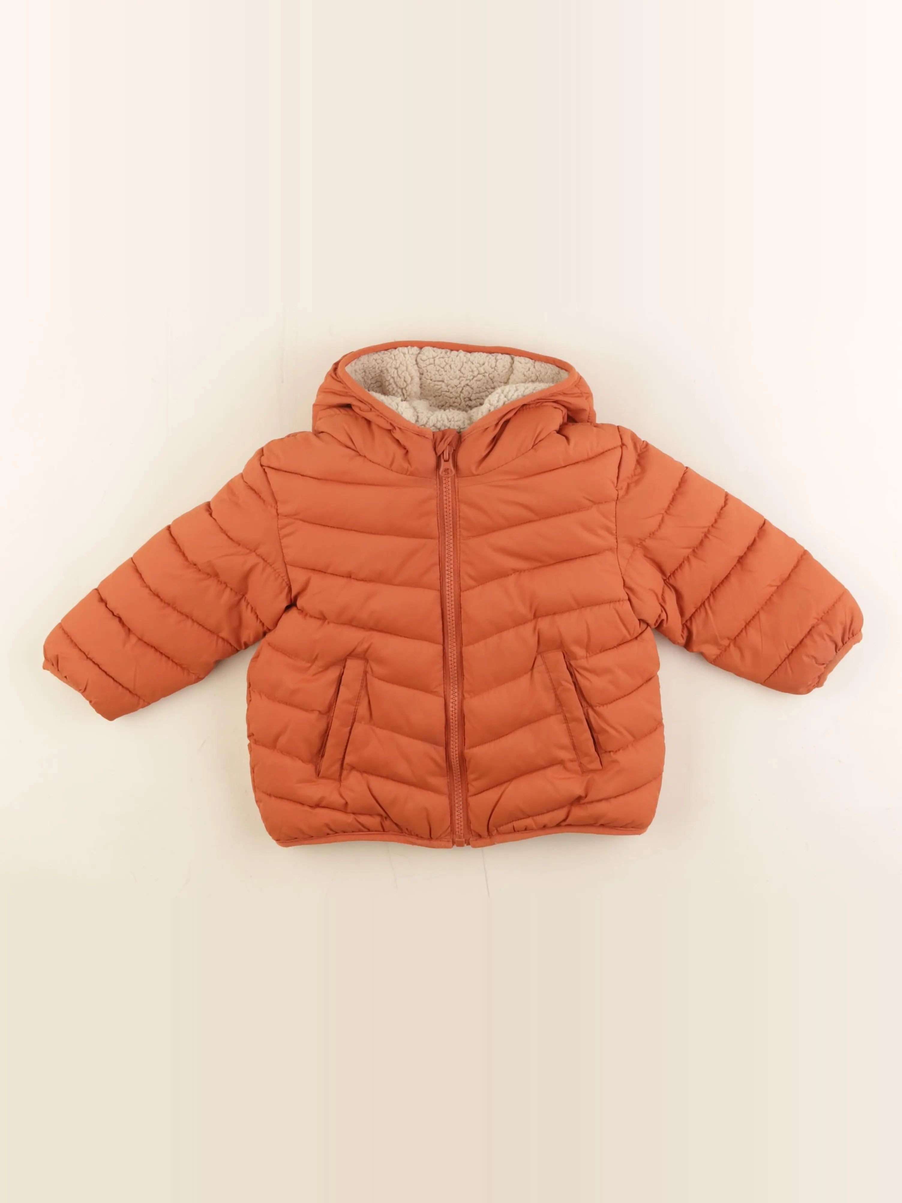 Mango - doudoune orange - 18/24 mois