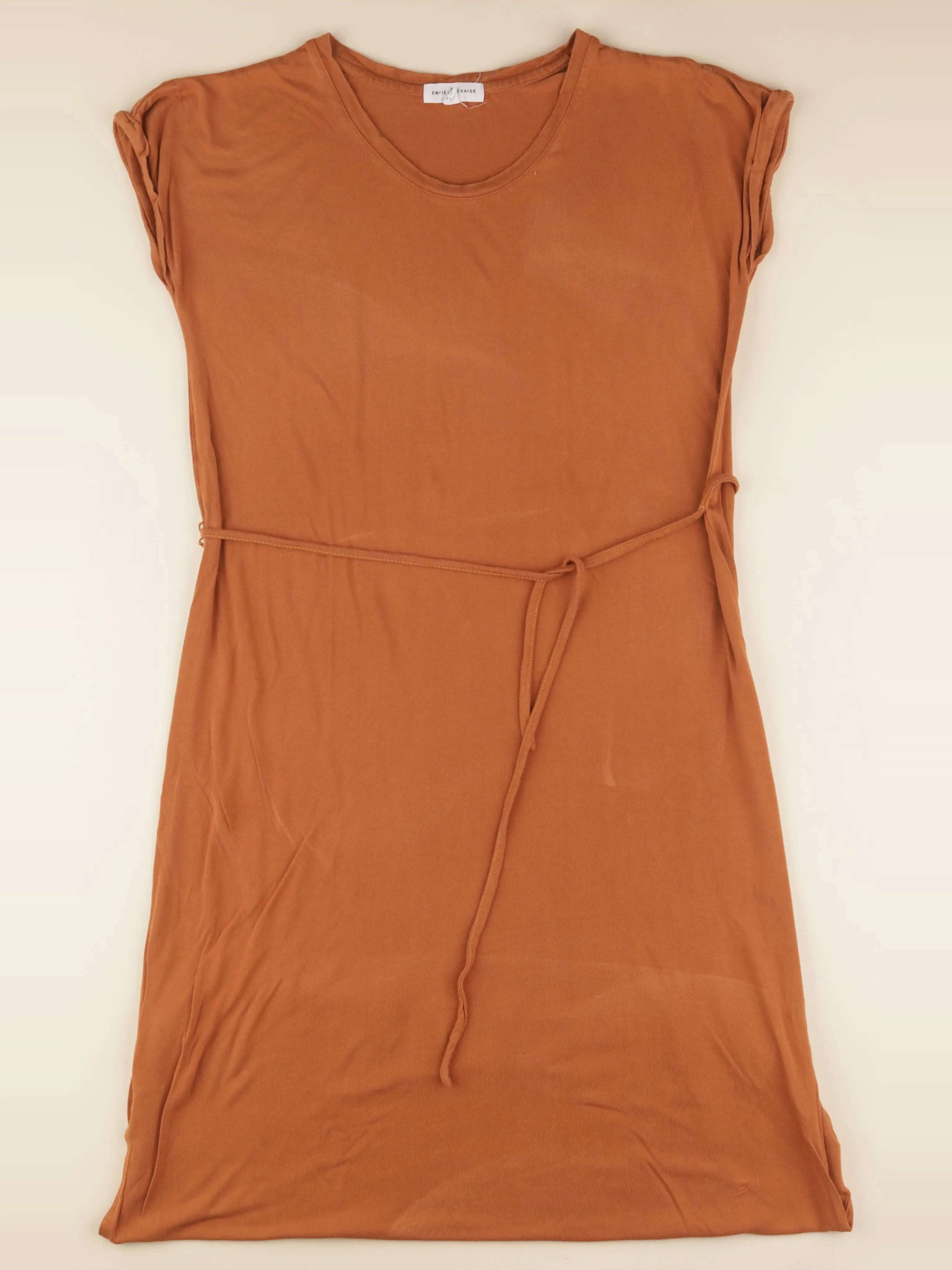 Envie de fraise - robe grossesse marron - 34 à 36