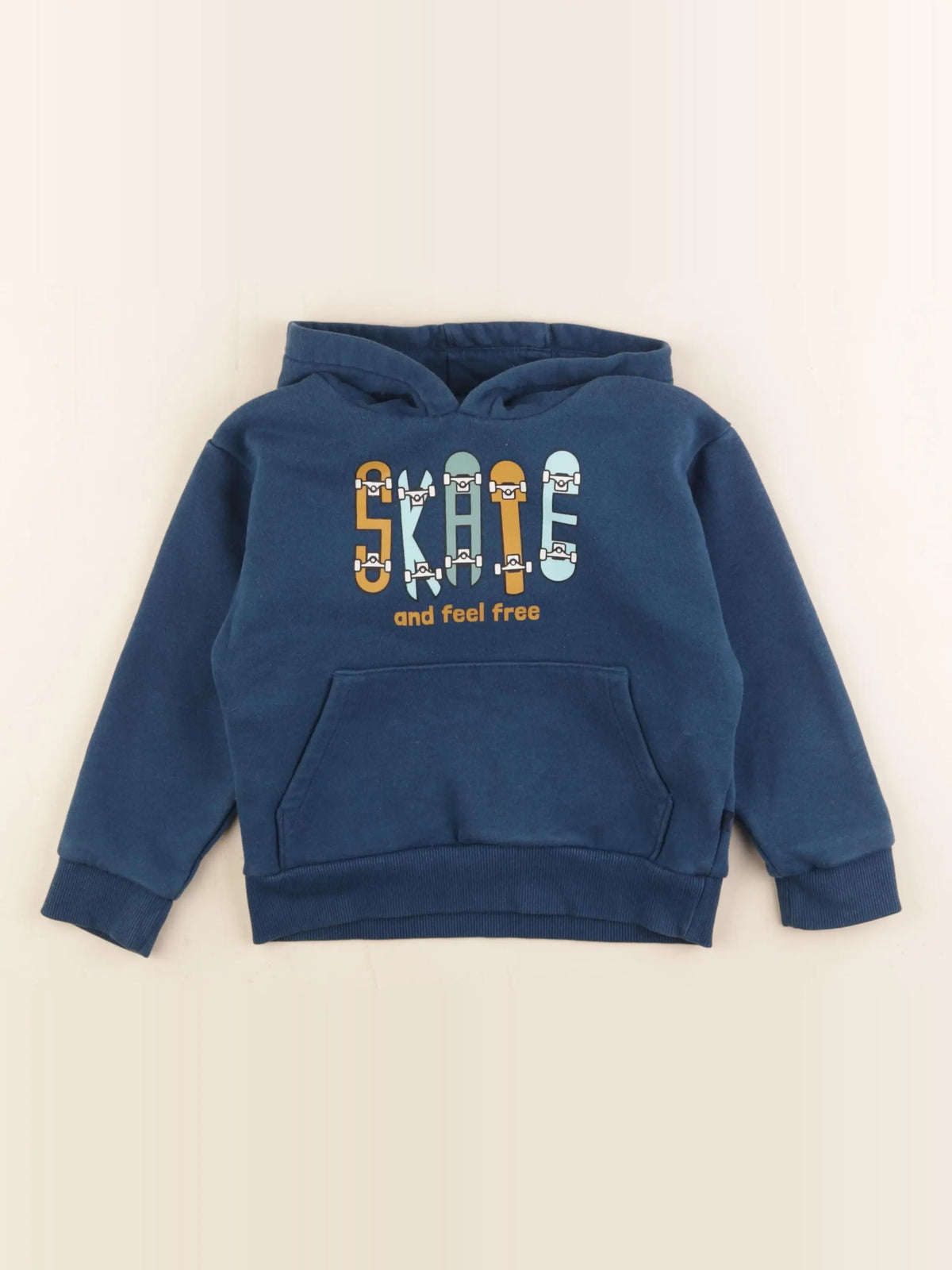 Okaidi - sweat bleu - 3 ans