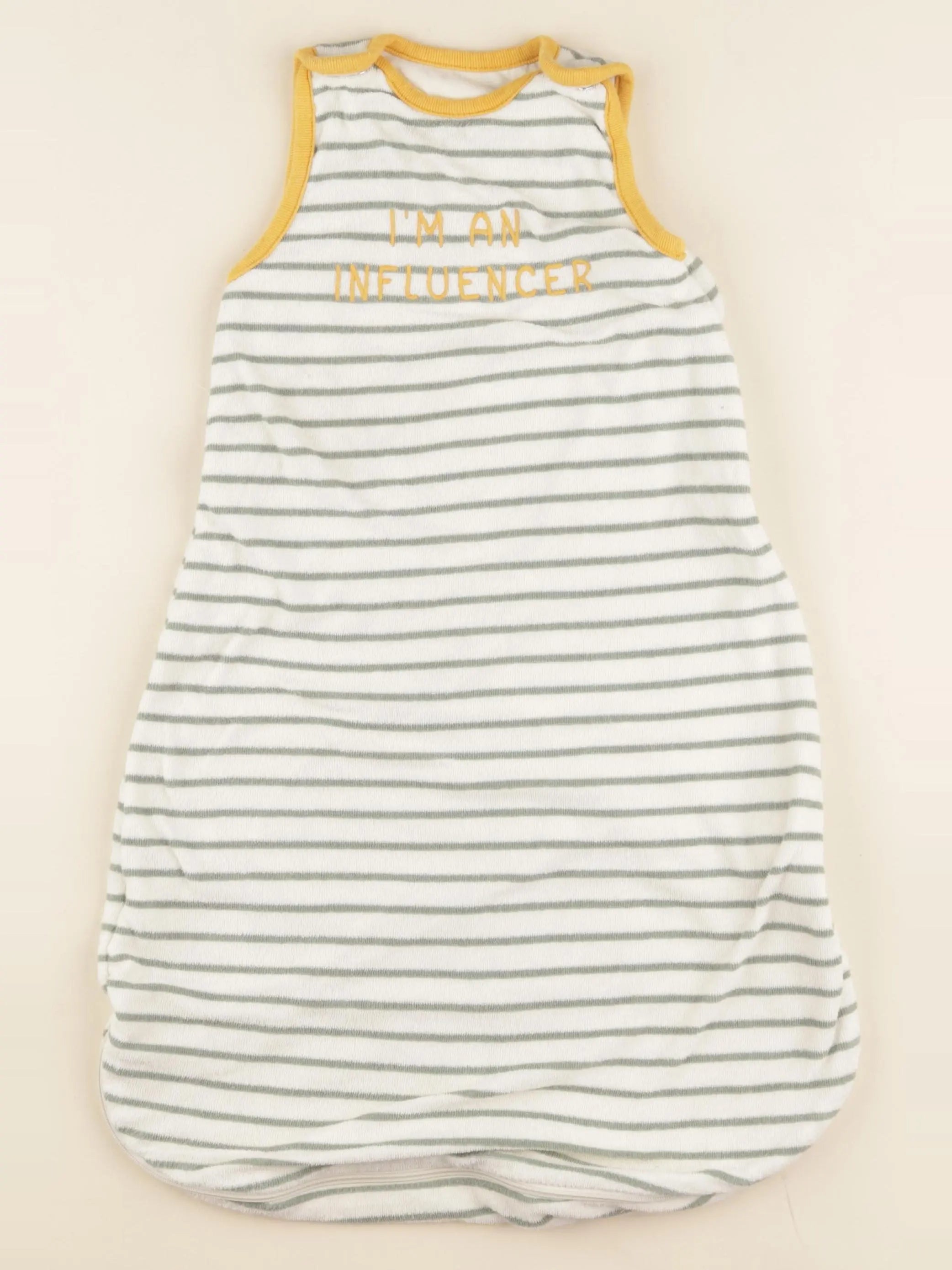 Vertbaudet - gigoteuse TOG 1 blanc, vert - 0/3 mois