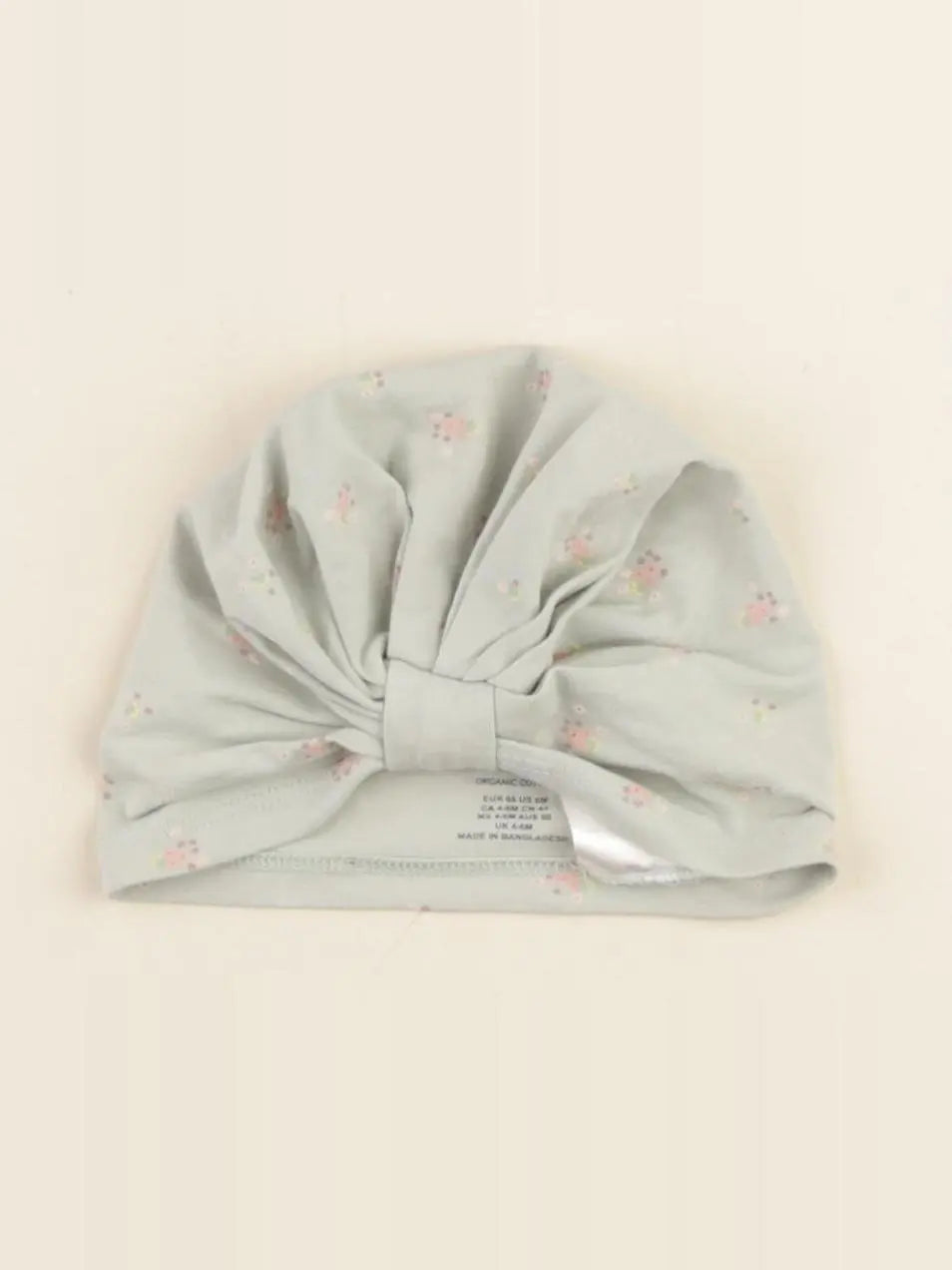 H&M - bonnet vert - 3/6 mois