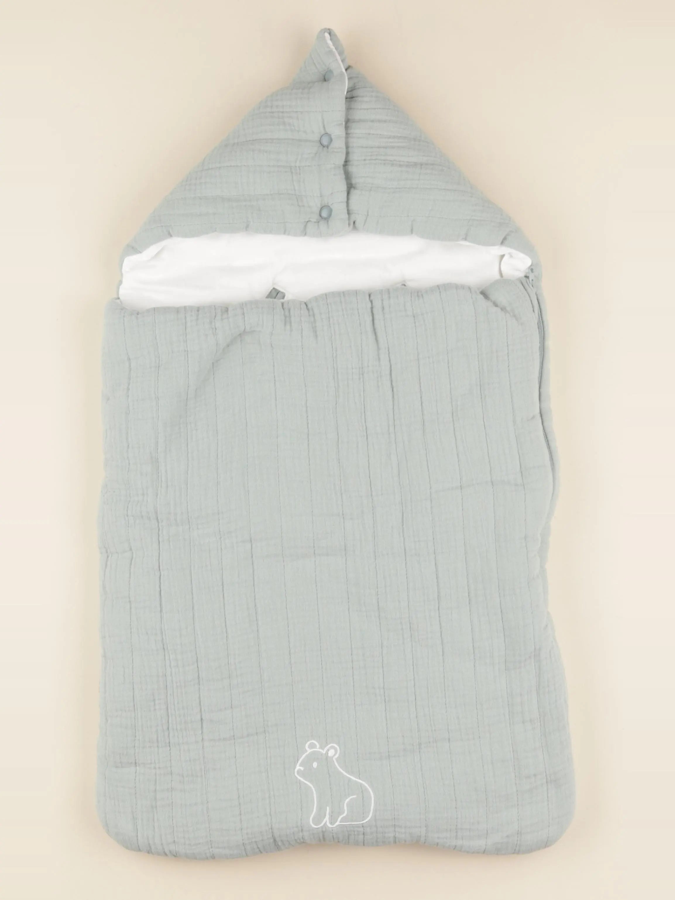 Vertbaudet - nid d'ange vert - 0/6 mois