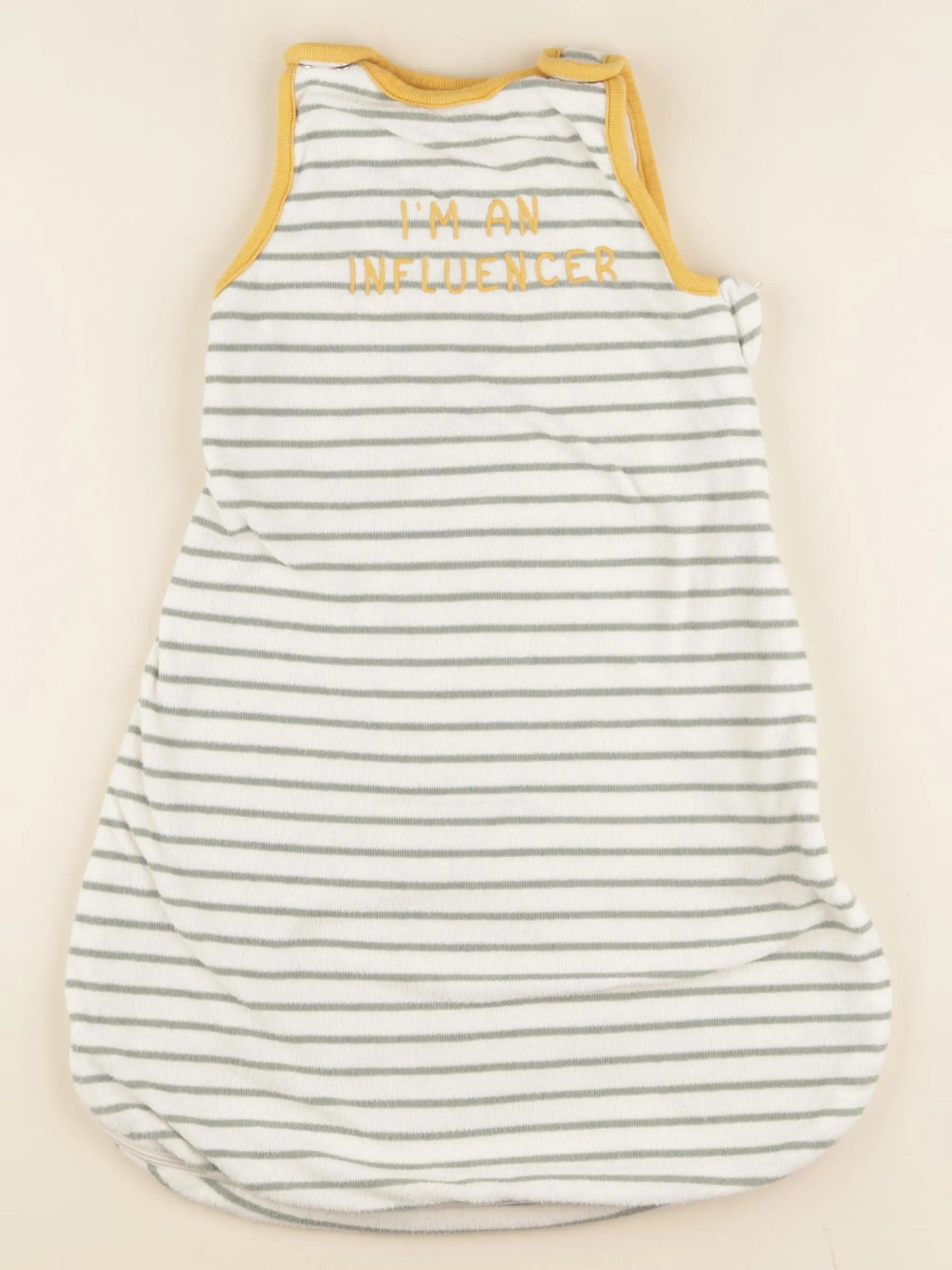 Vertbaudet - gigoteuse TOG 1 vert, blanc - 0/6 mois