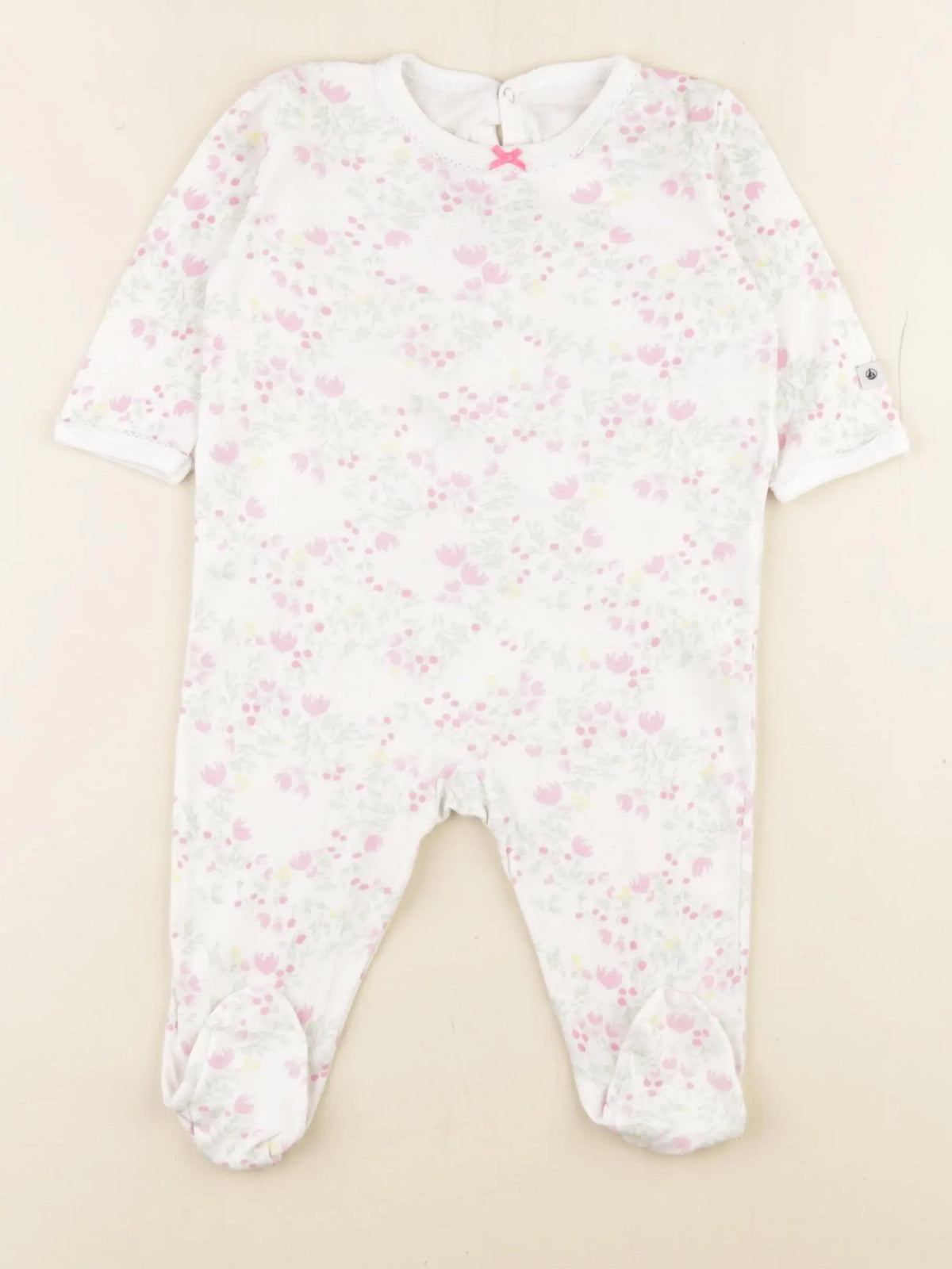 Petit Bateau - pyjama coton multicolore - 6 mois