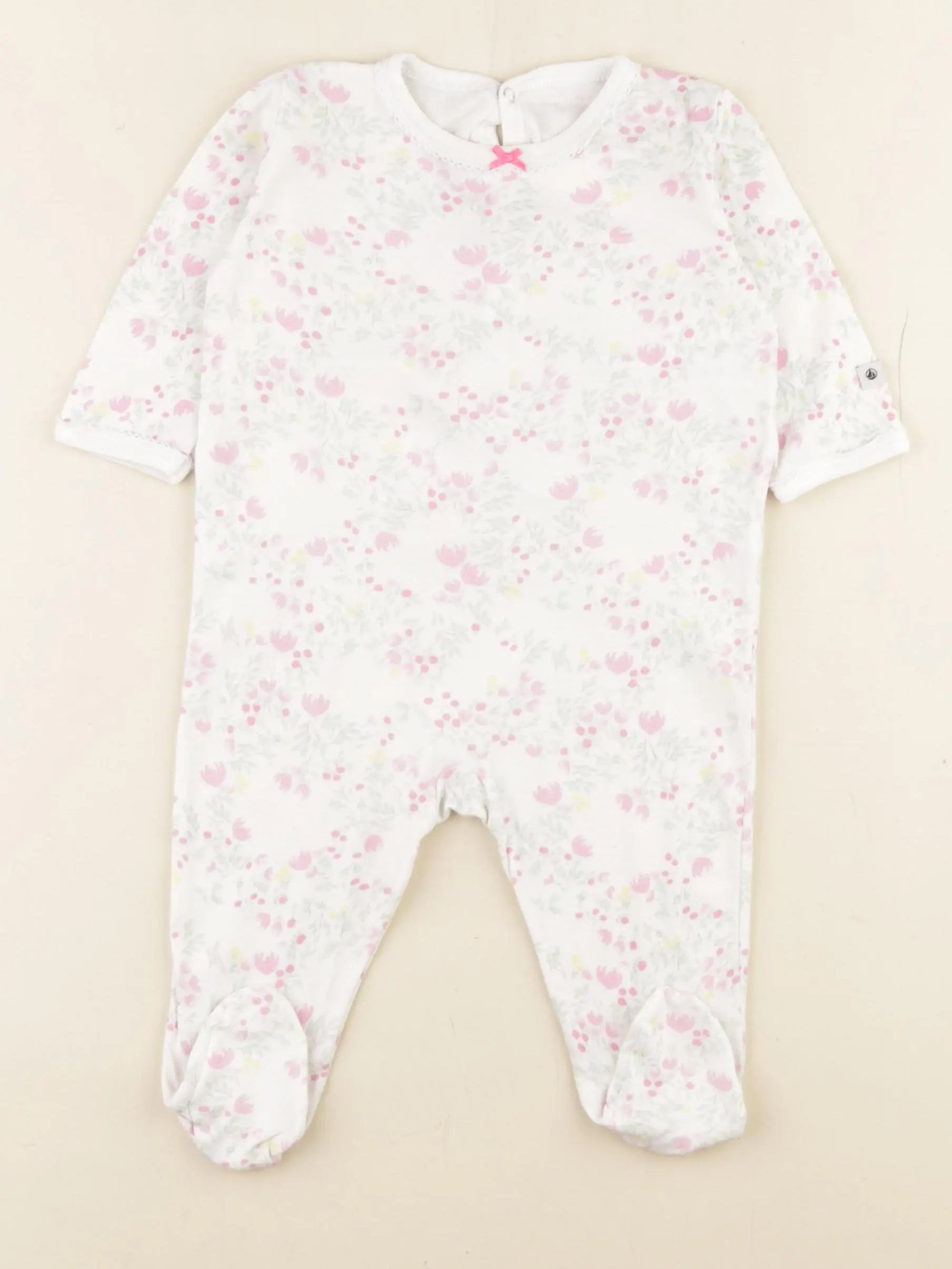 Petit Bateau - pyjama coton multicolore - 6 mois