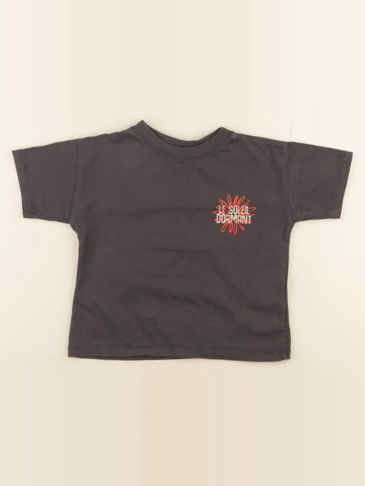 Zara - tee-shirt imprimé au dos gris - 2 ans