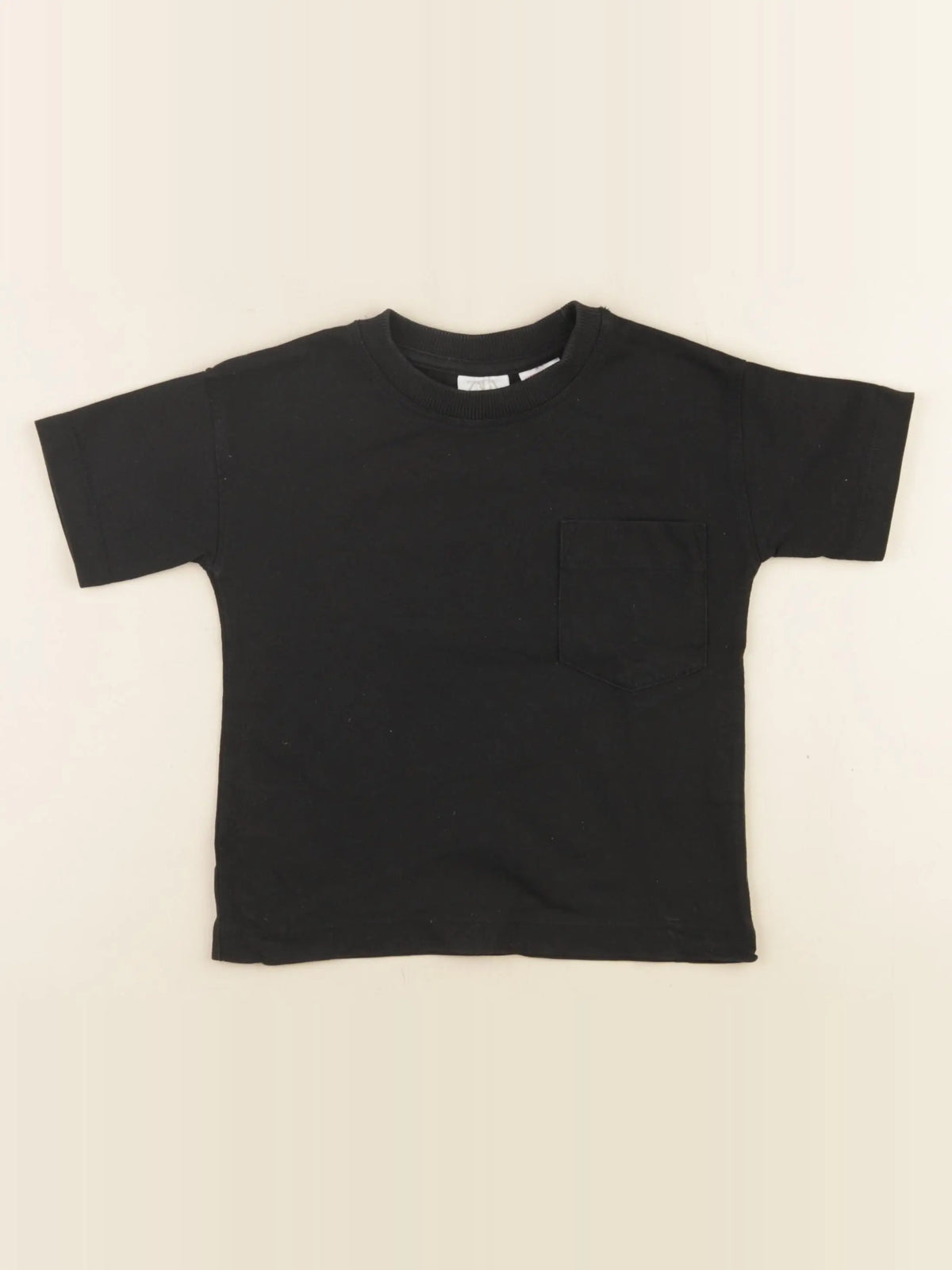 Zara - tee-shirt noir - 12/18 mois