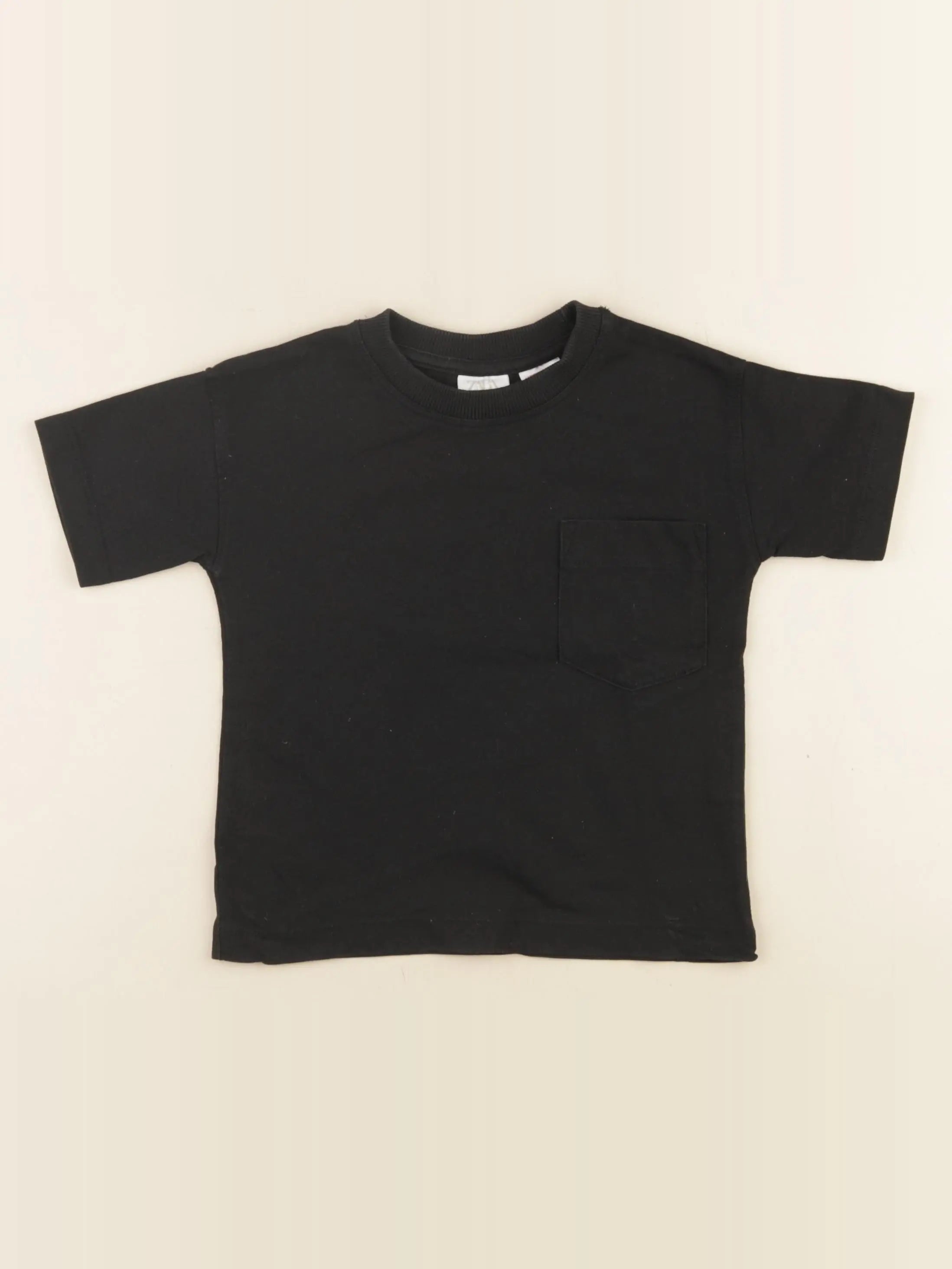 Zara - tee-shirt noir - 12/18 mois