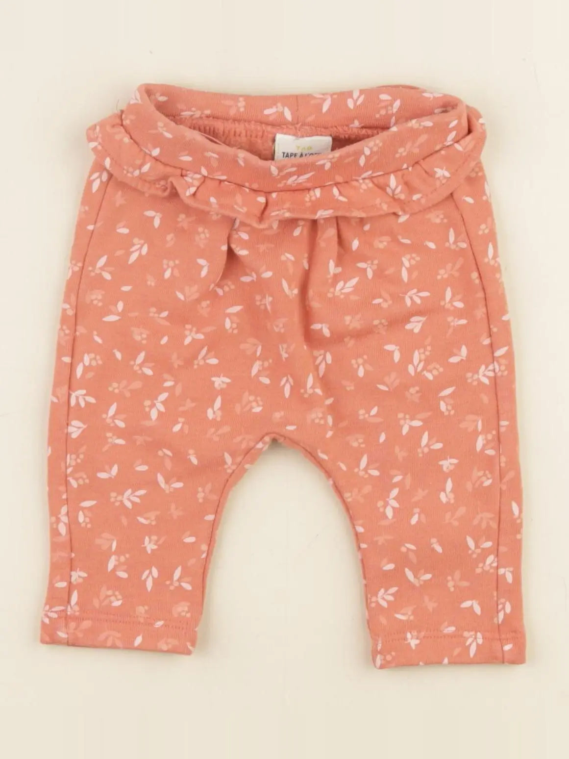 Tape à l'oeil - sarouel orange - 1 mois