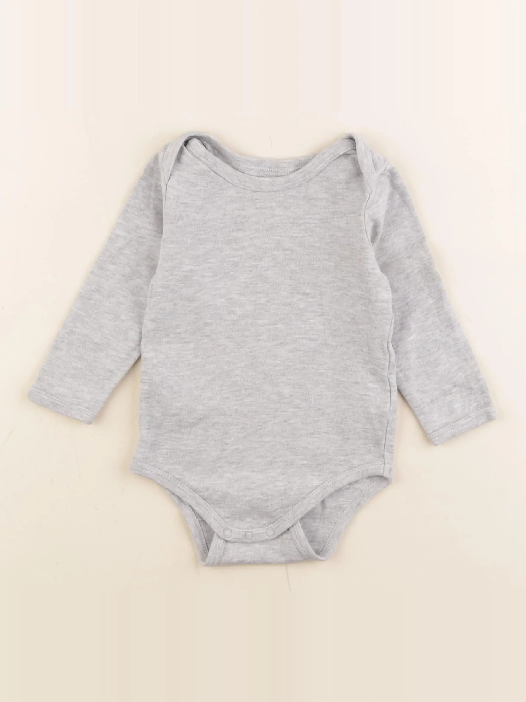 Vertbaudet - body gris - 18 mois