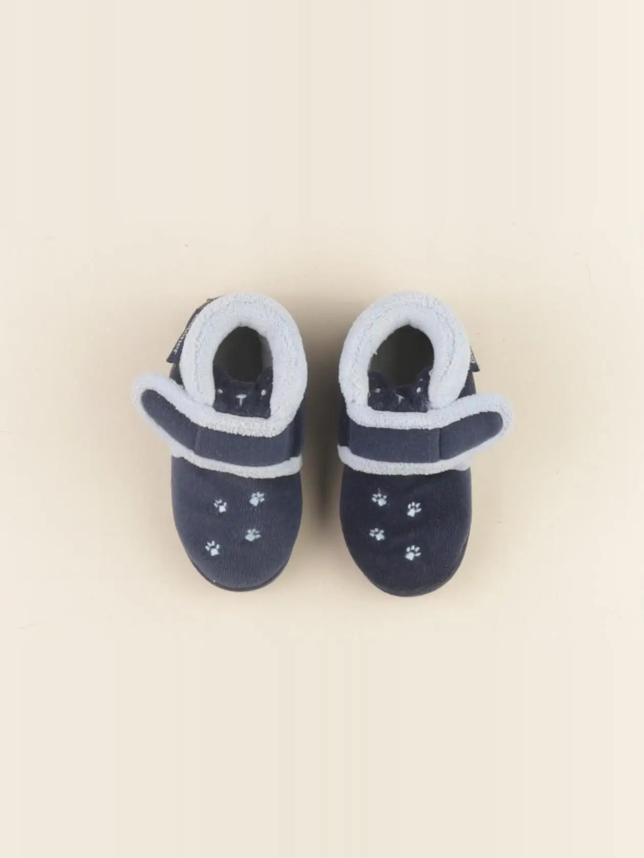 Isotoner - chaussons bleu - pointure 20