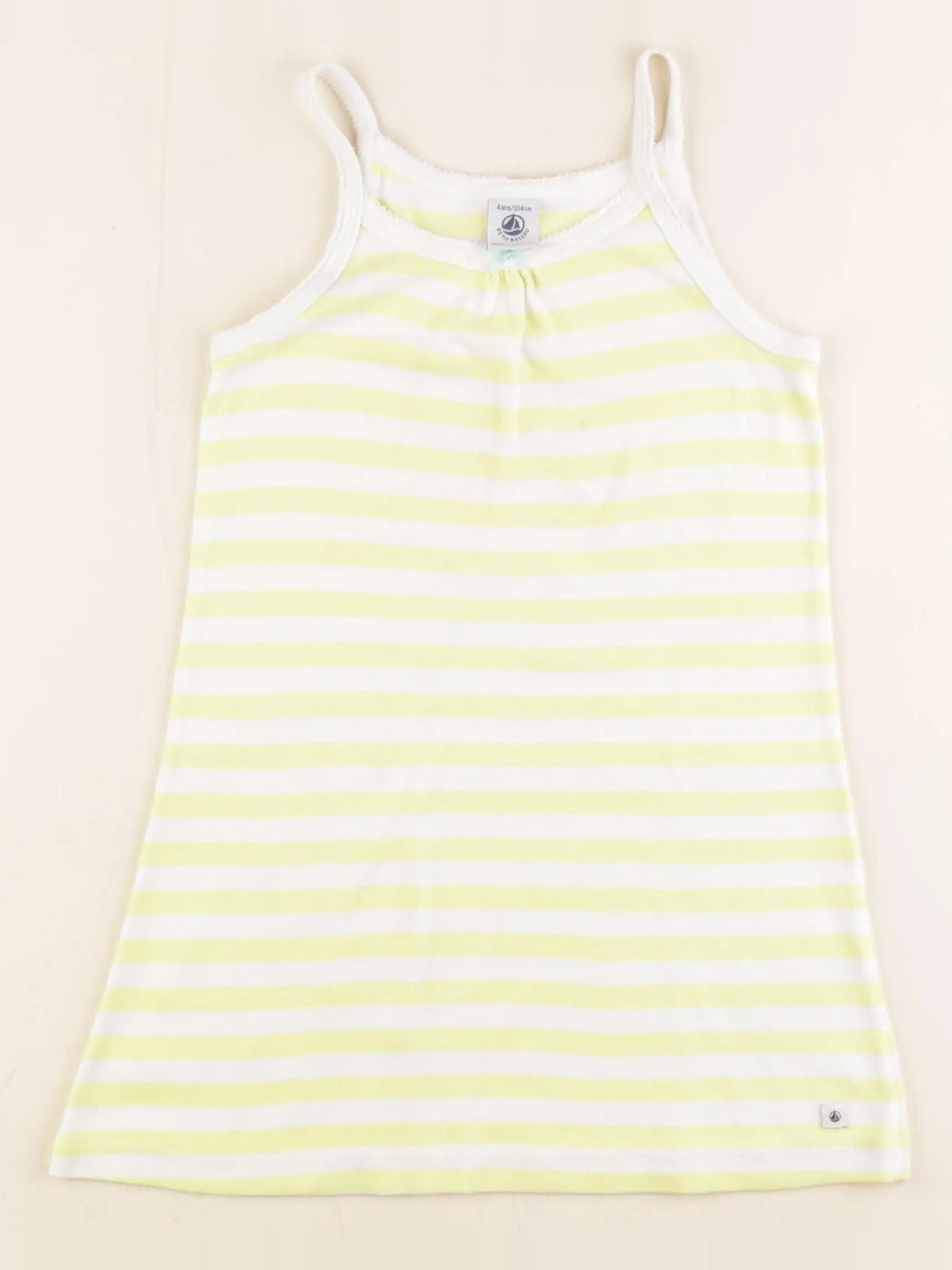 Petit Bateau - pyjama coton jaune - 4 ans