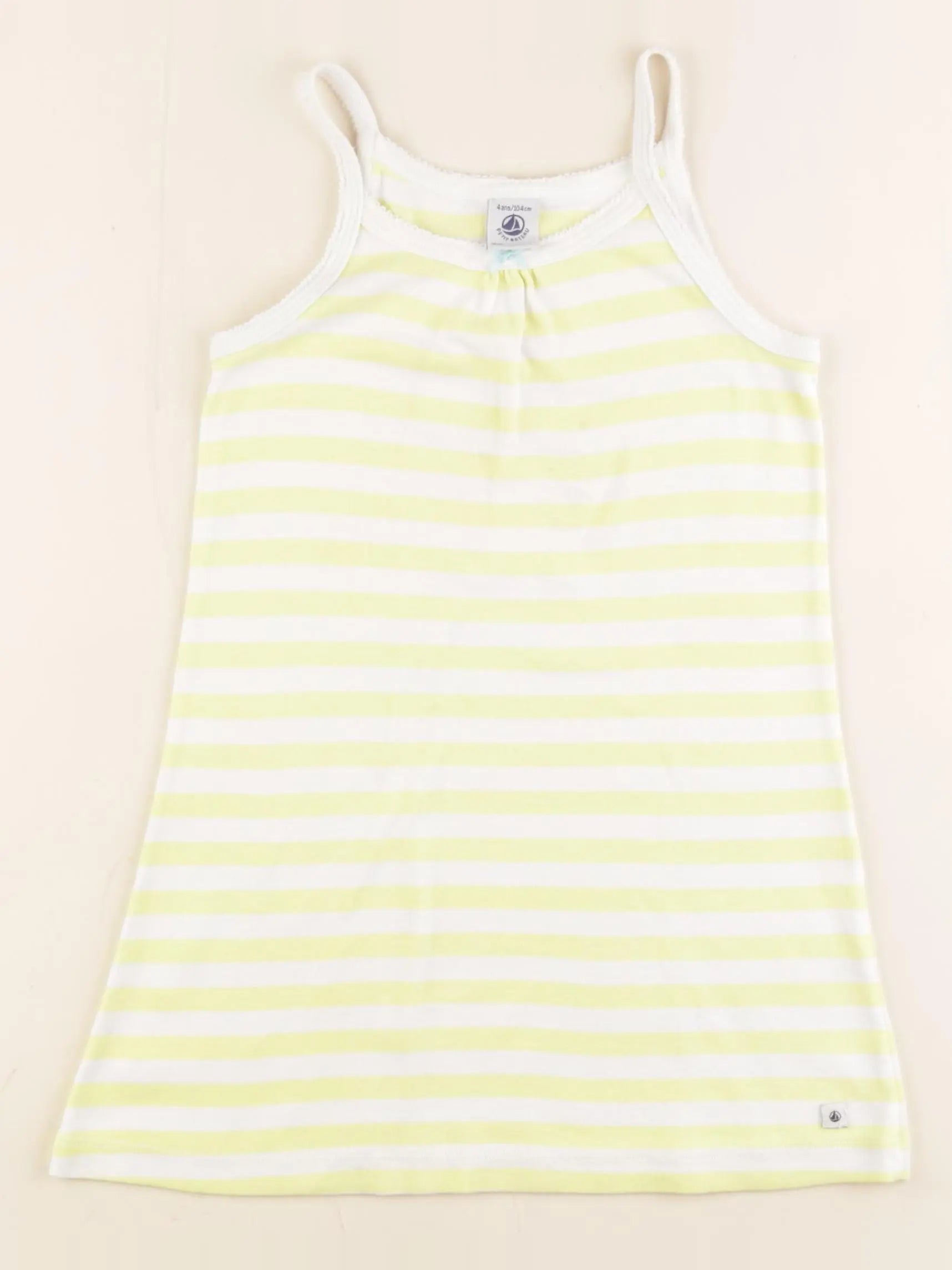 Petit Bateau - pyjama coton jaune - 4 ans