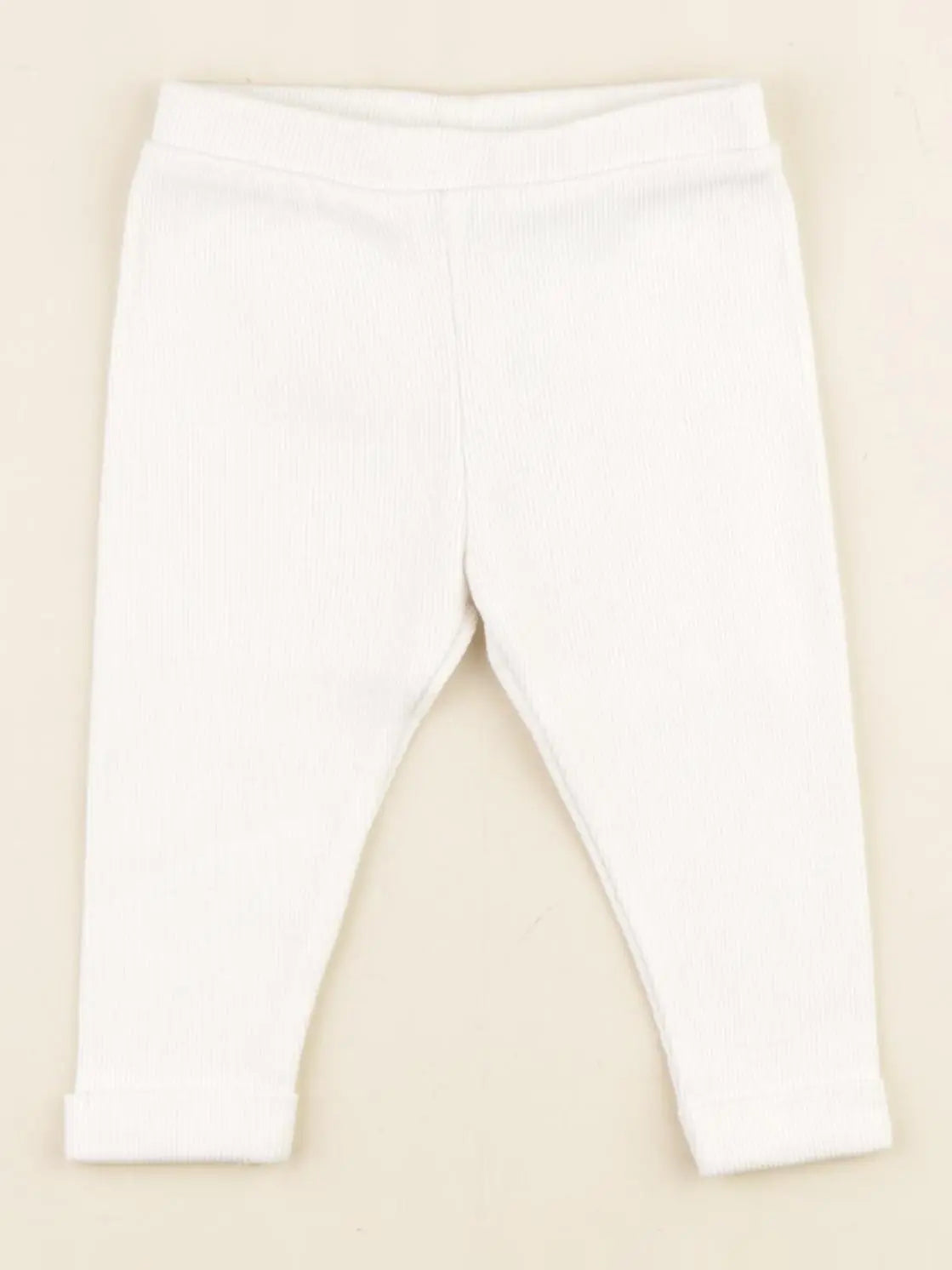 Tape à l'oeil - legging blanc - 6 mois