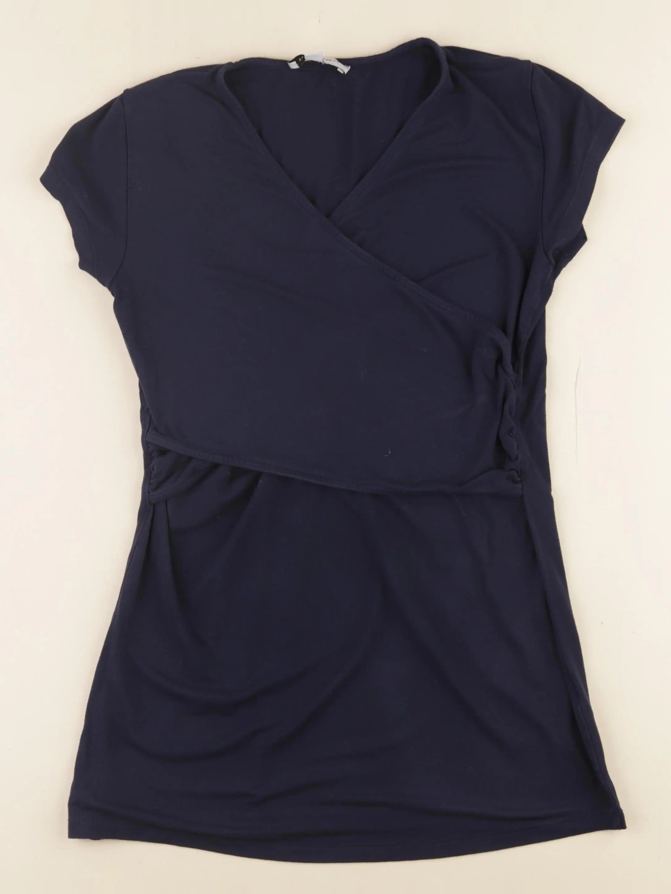 Envie de fraise - tee-shirt grossesse bleu - 36 à 38