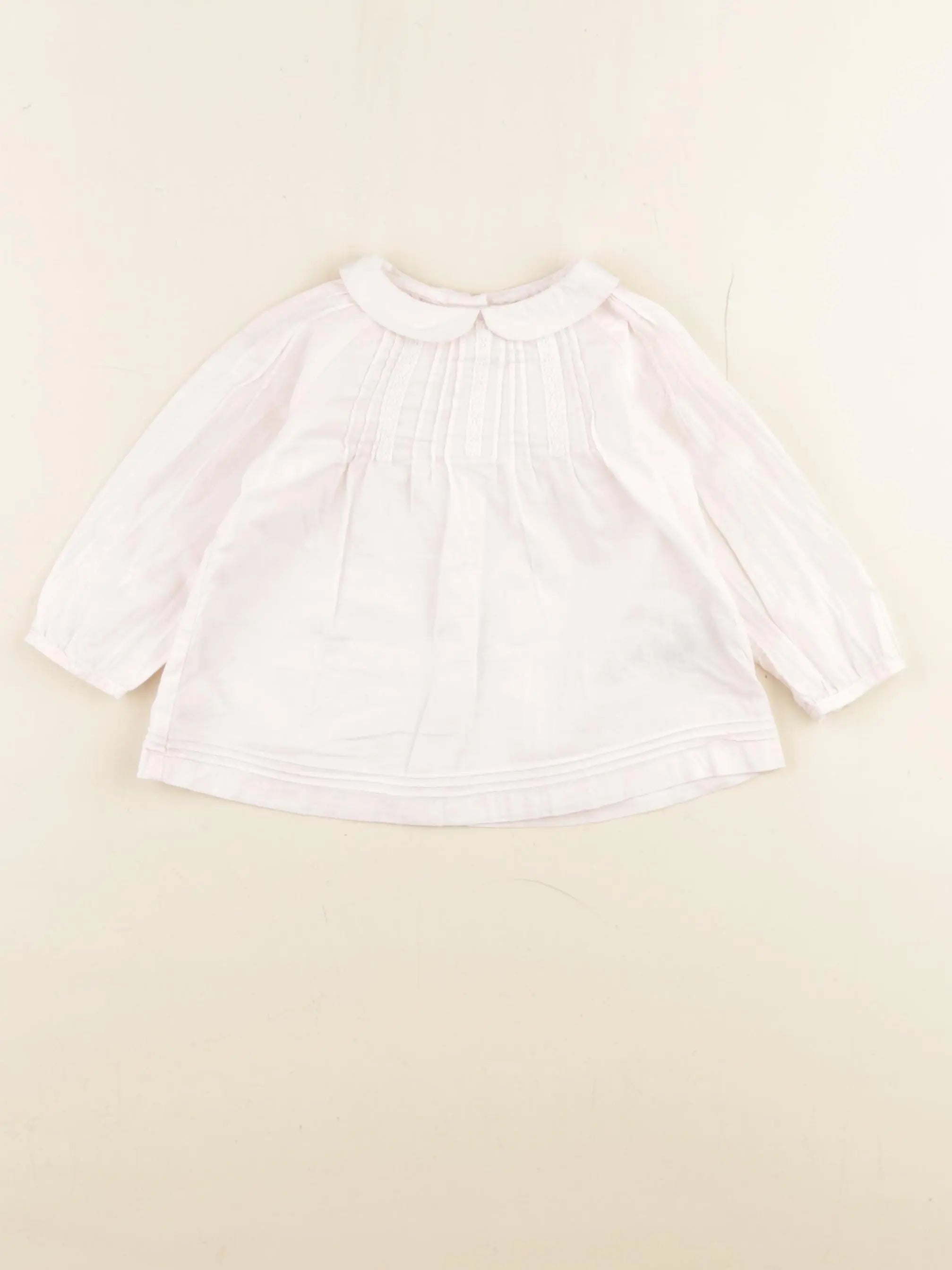 Cyrillus - blouse rose - 6 mois