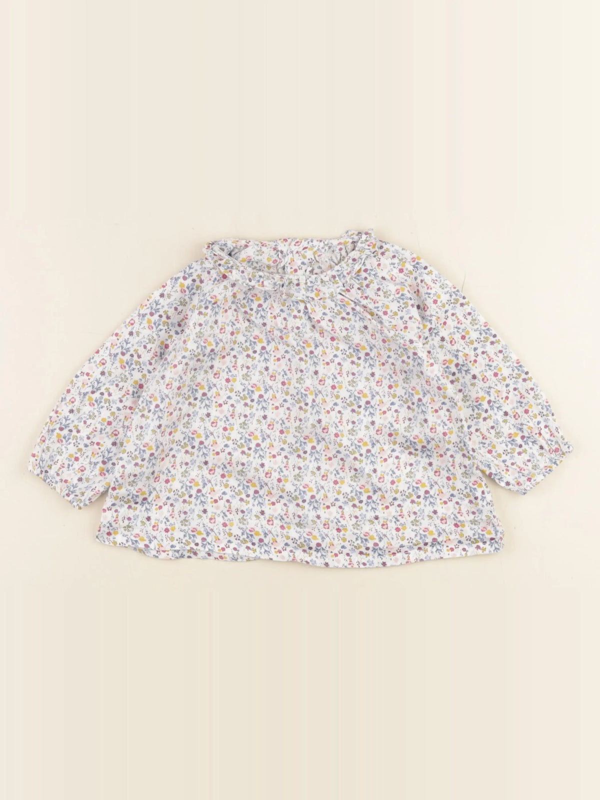 Boutchou - blouse blanc - 9 mois