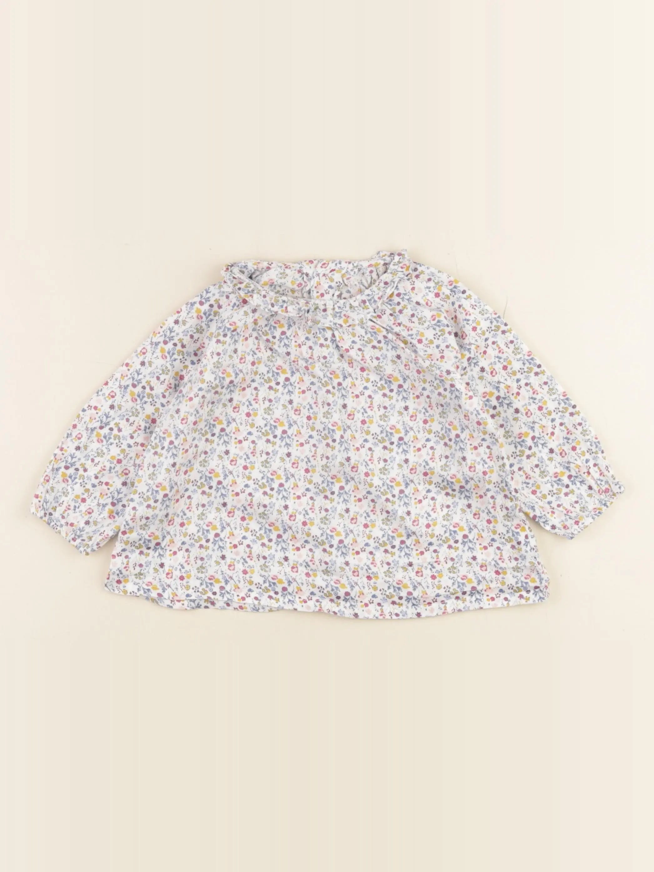 Boutchou - blouse blanc - 9 mois