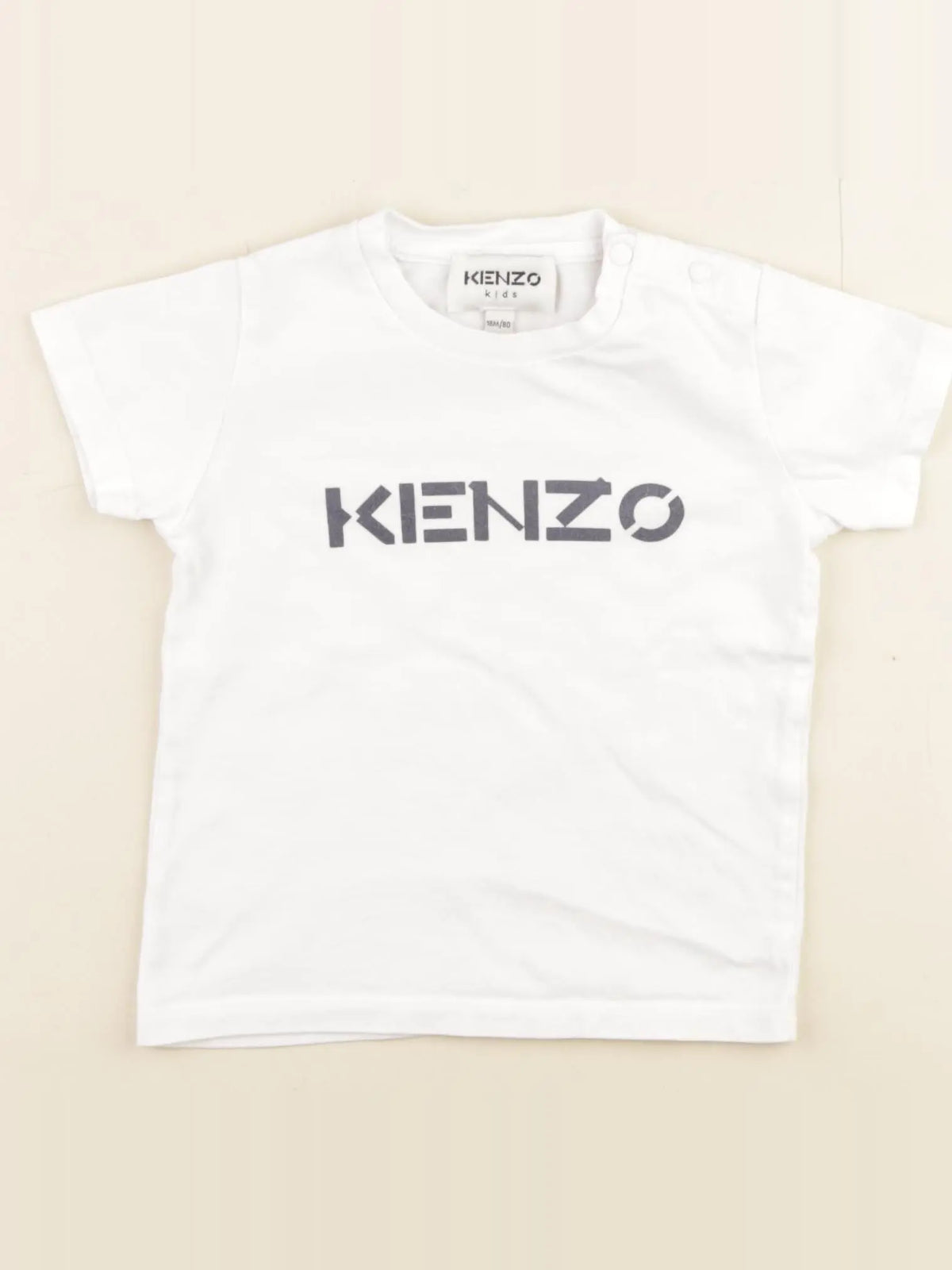 Kenzo - tee-shirt blanc - 18 mois