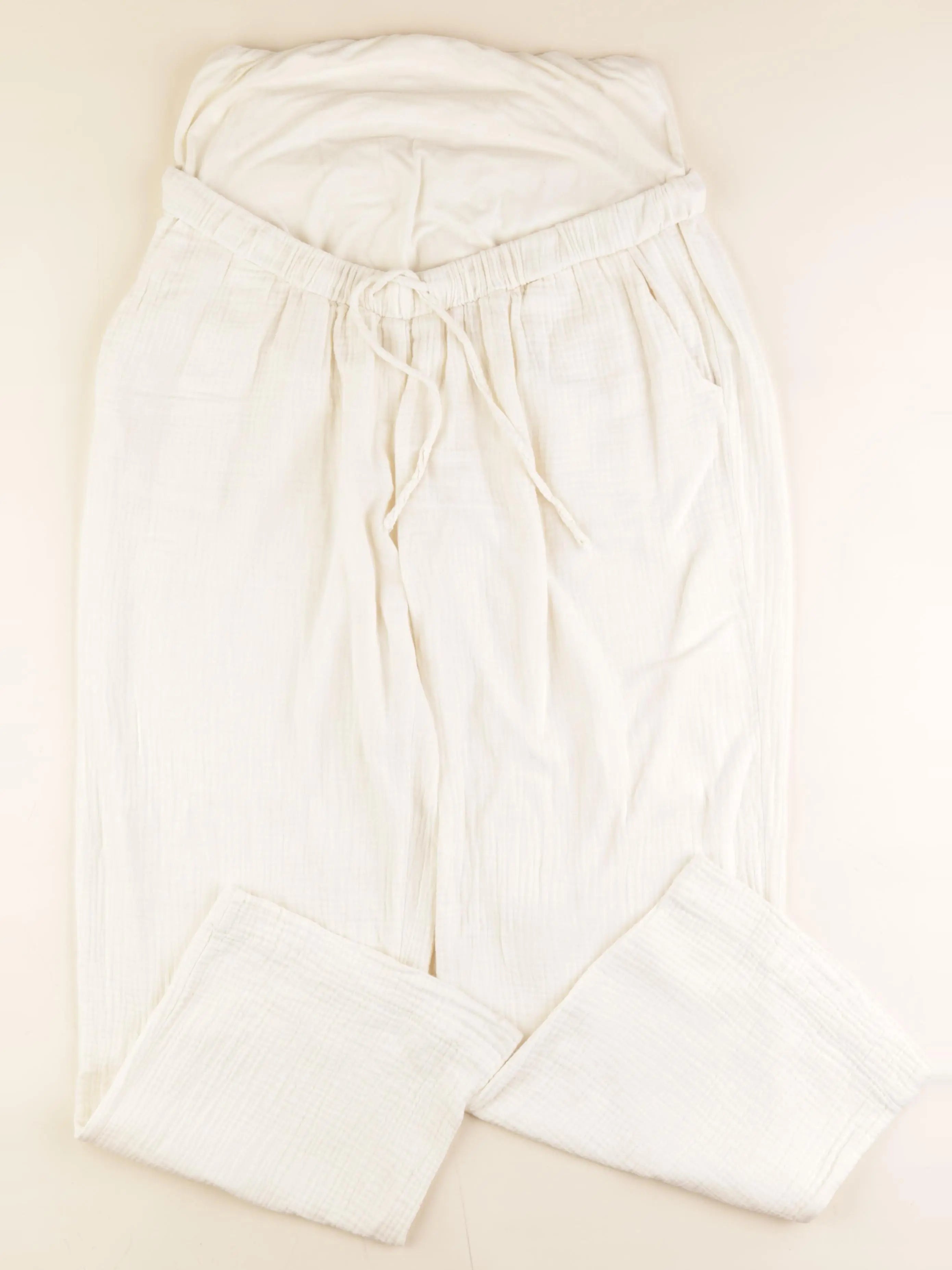 Vertbaudet - pantalon grossesse blanc - 40