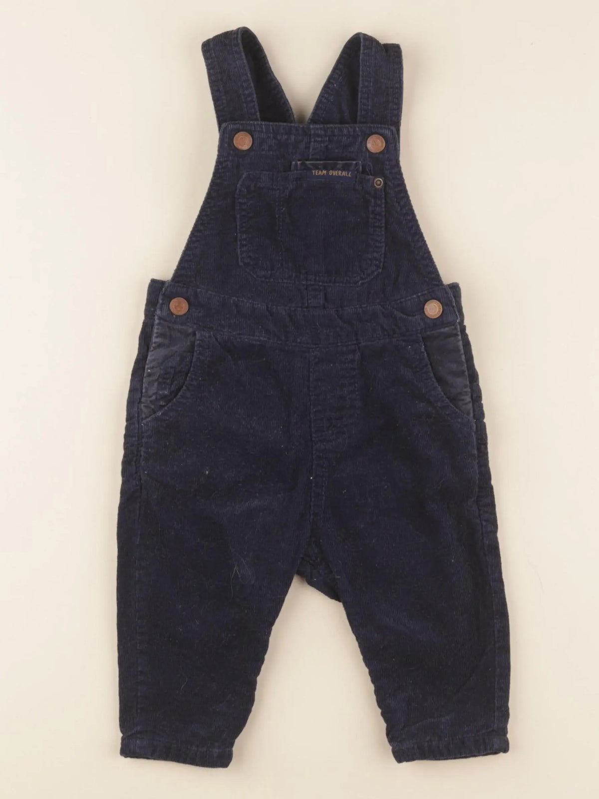 Zara - salopette bleu - 3/6 mois