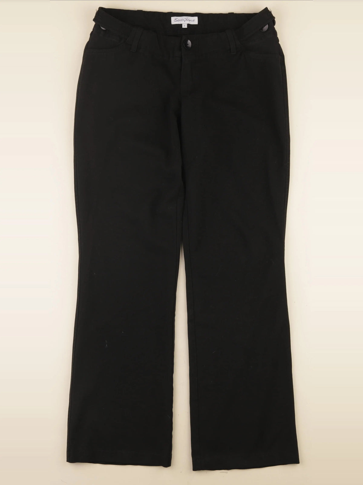Seraphine - pantalon grossesse noir - m à l