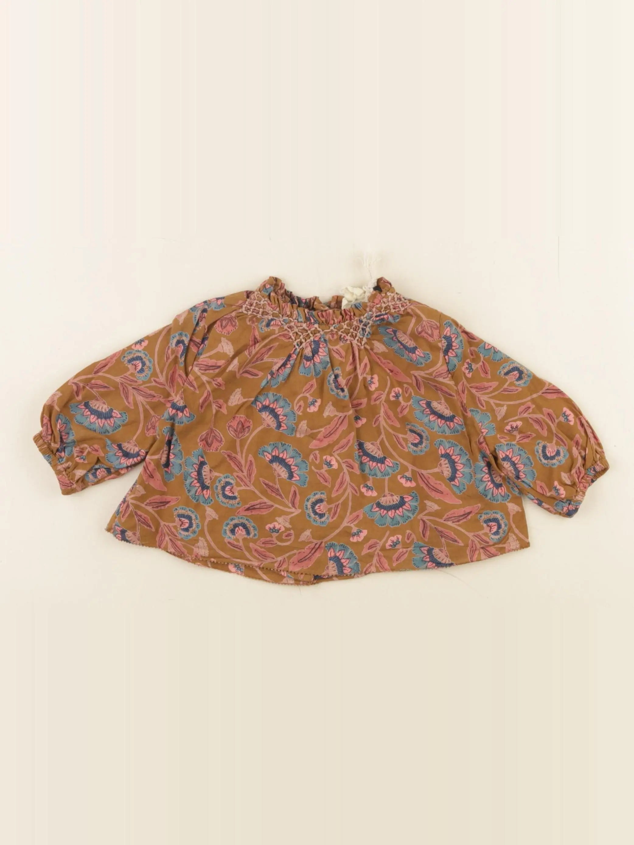 Louise Misha - blouse marron - 3 mois