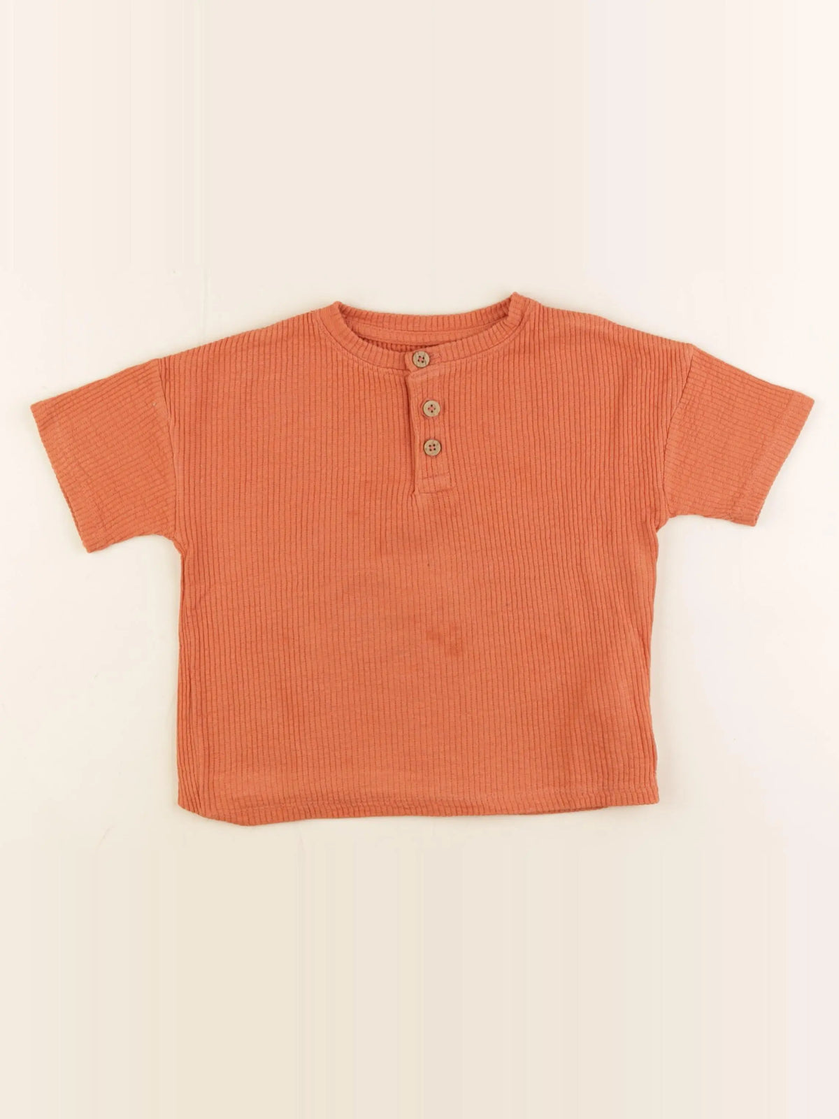 La Redoute - tee-shirt orange - 3 ans