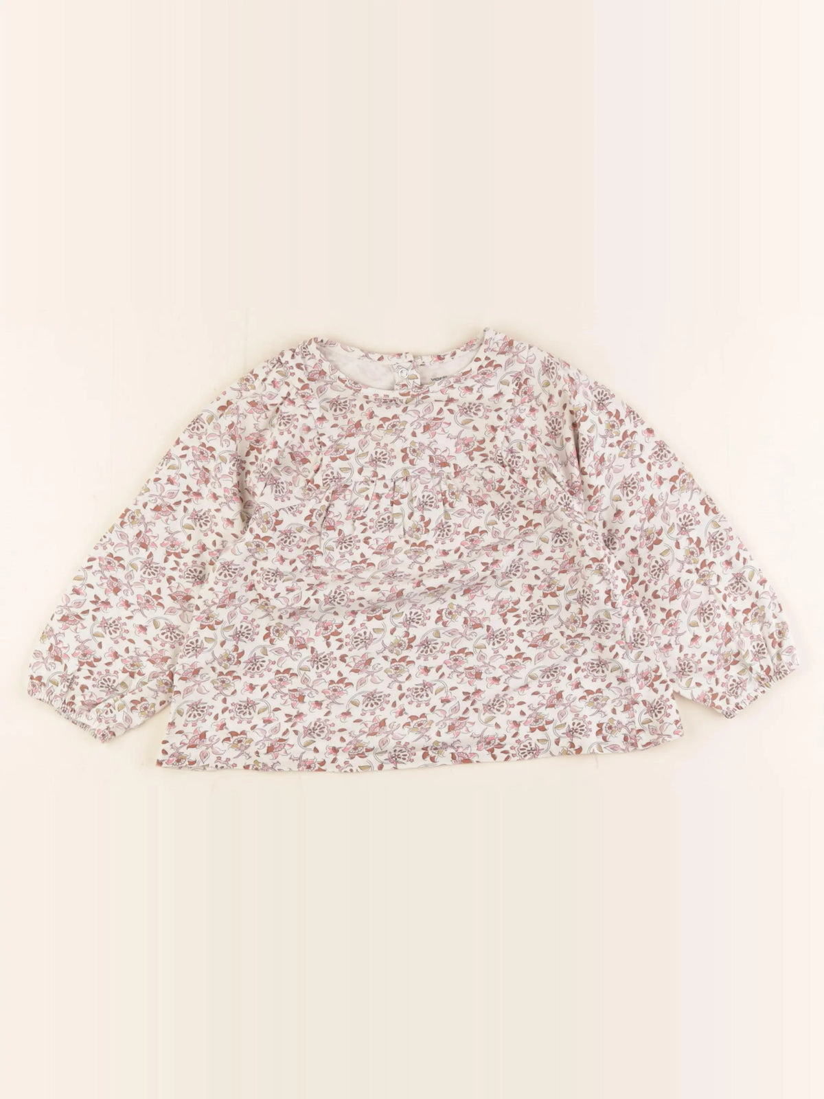 Vertbaudet - tee-shirt multicolore - 3 ans