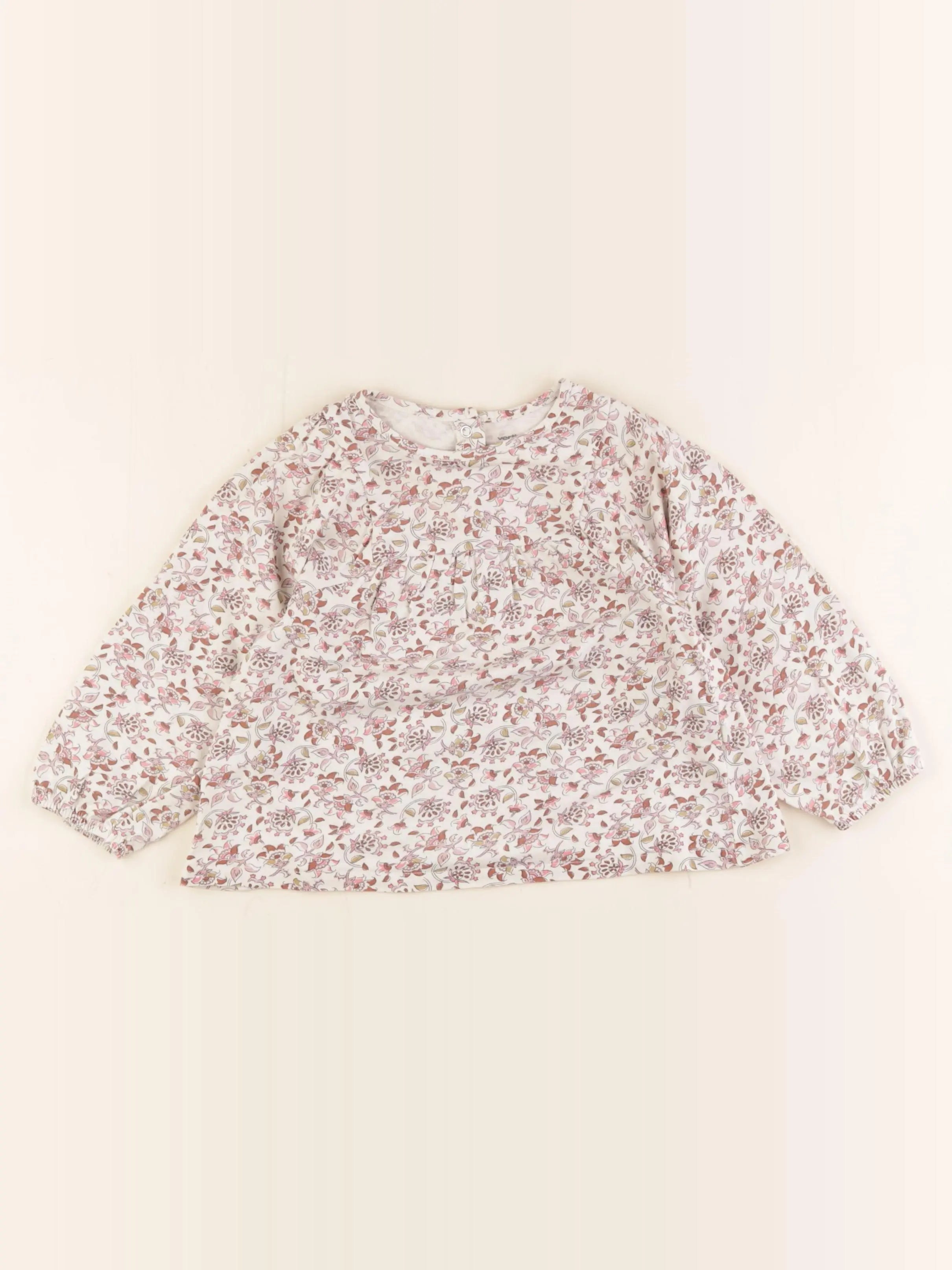 Vertbaudet - tee-shirt multicolore - 3 ans