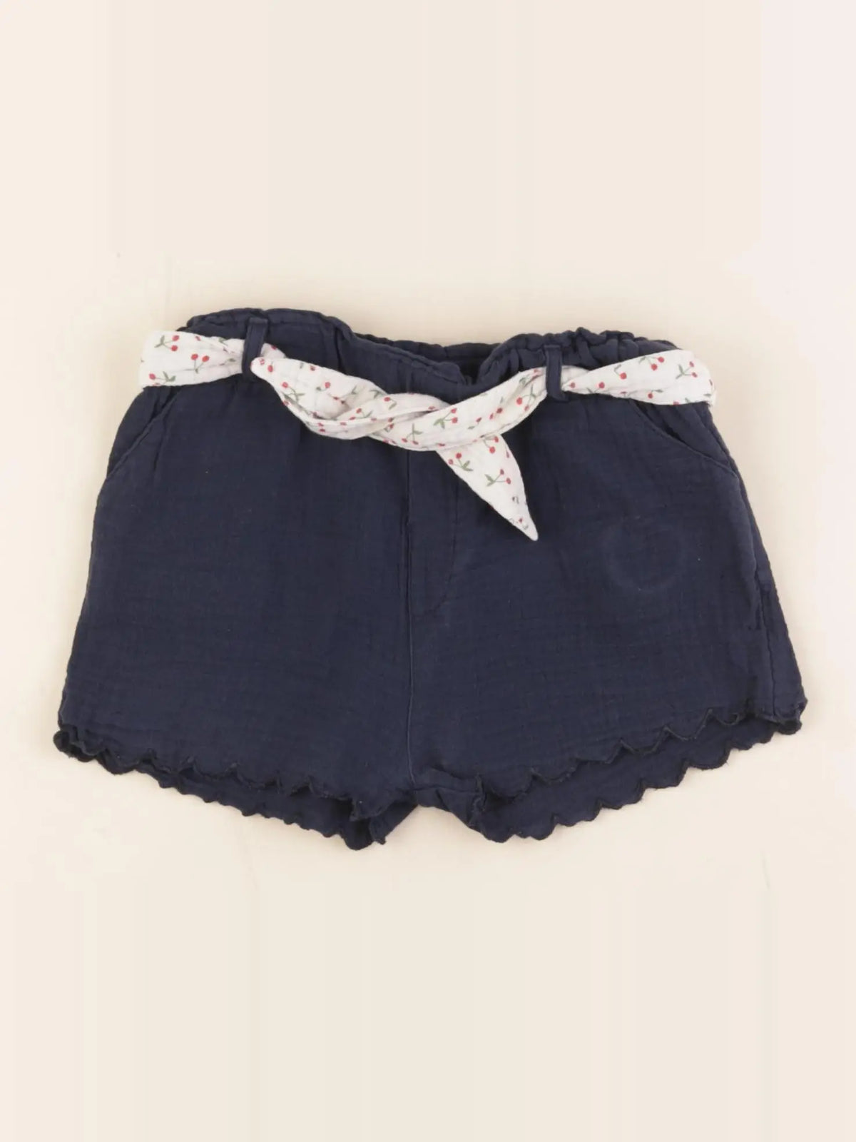 Vertbaudet - short bleu - 3 ans