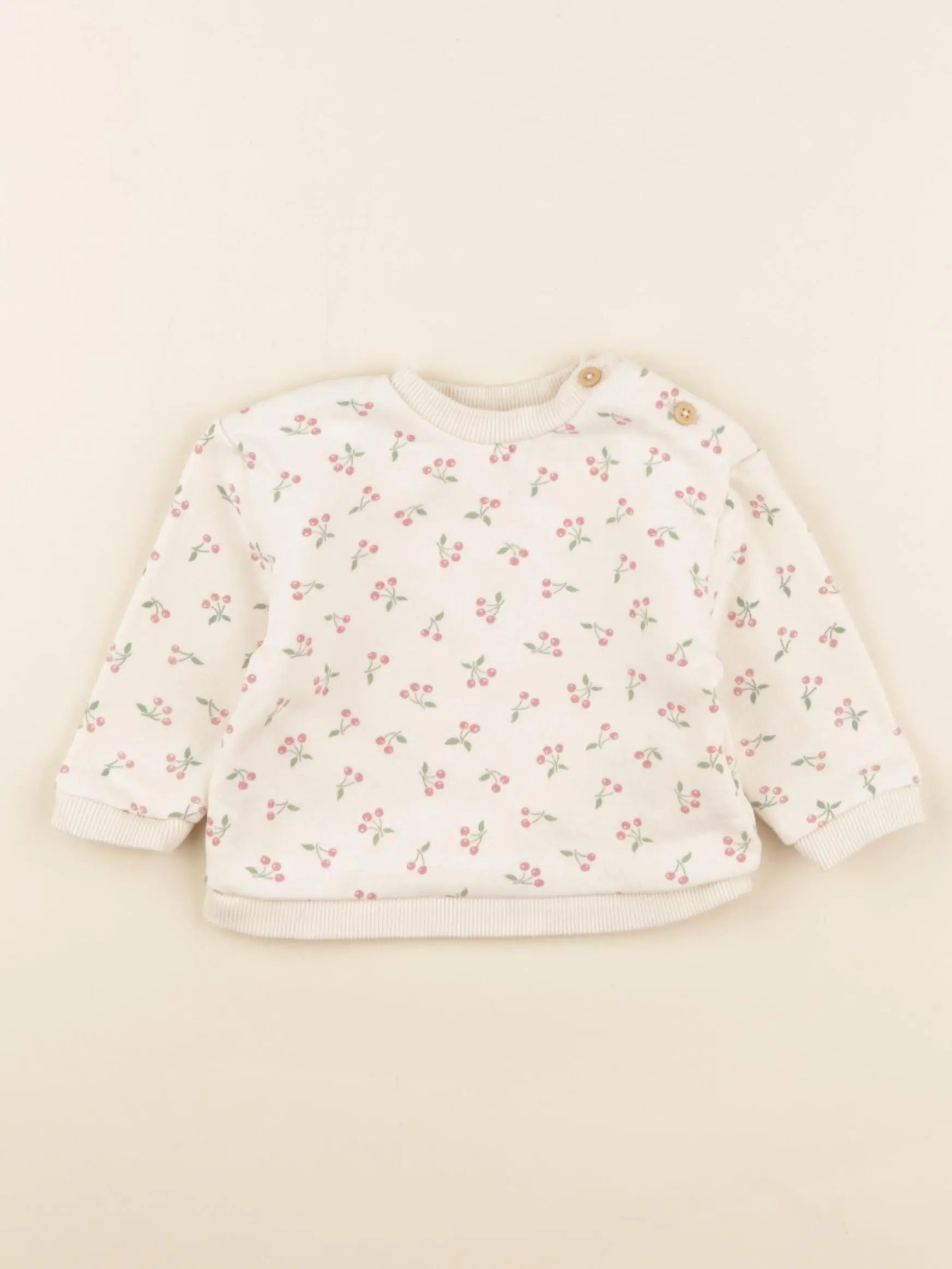 Boutchou - sweat beige - 6 mois