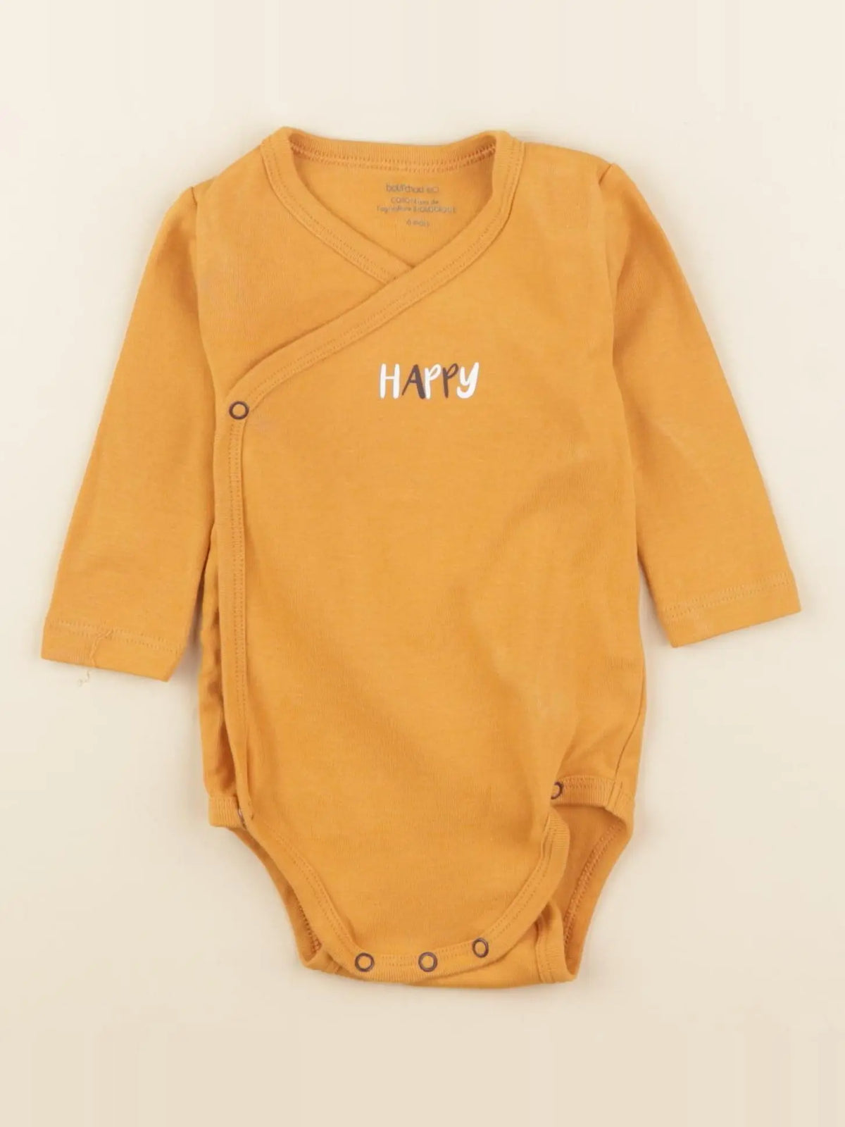 Boutchou - body jaune - 1 mois