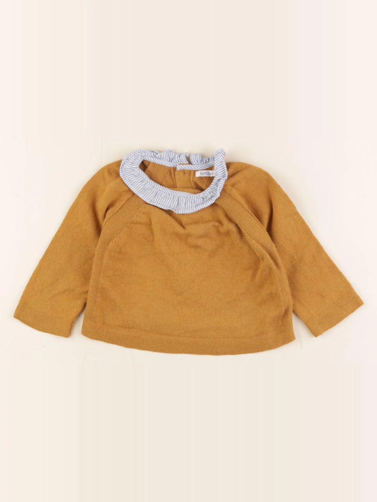 Boutchou - pull jaune - 9 mois