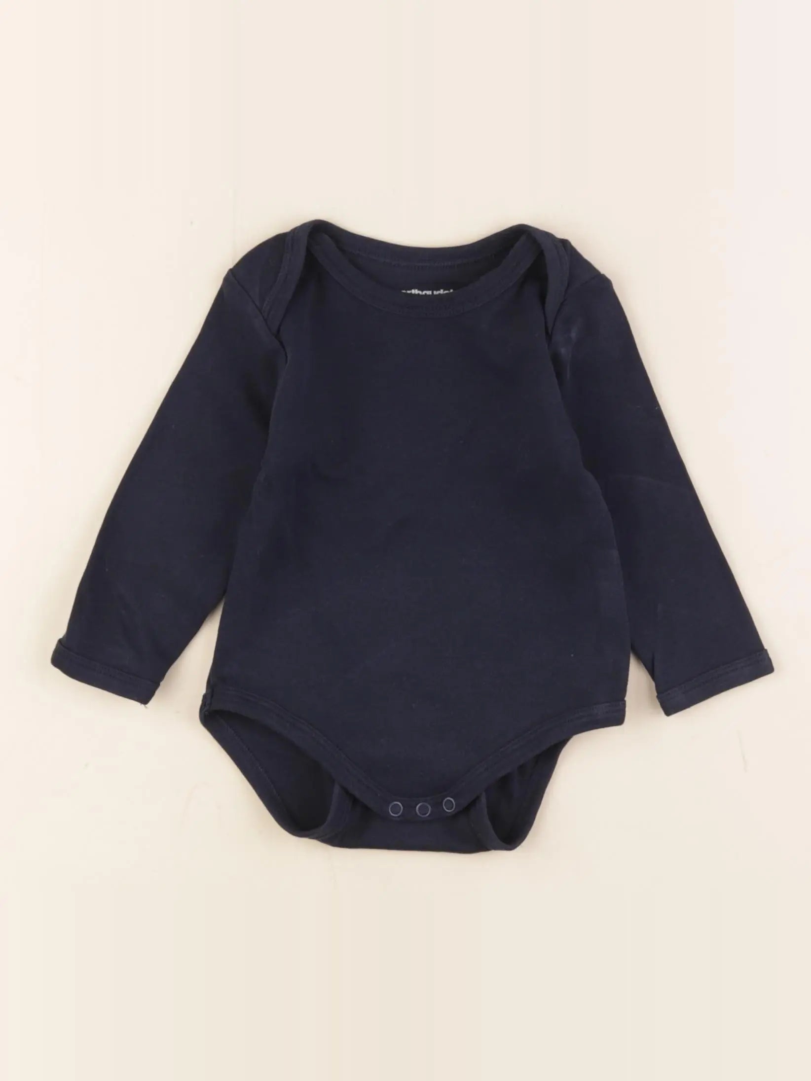 Vertbaudet - body bleu - 6 mois