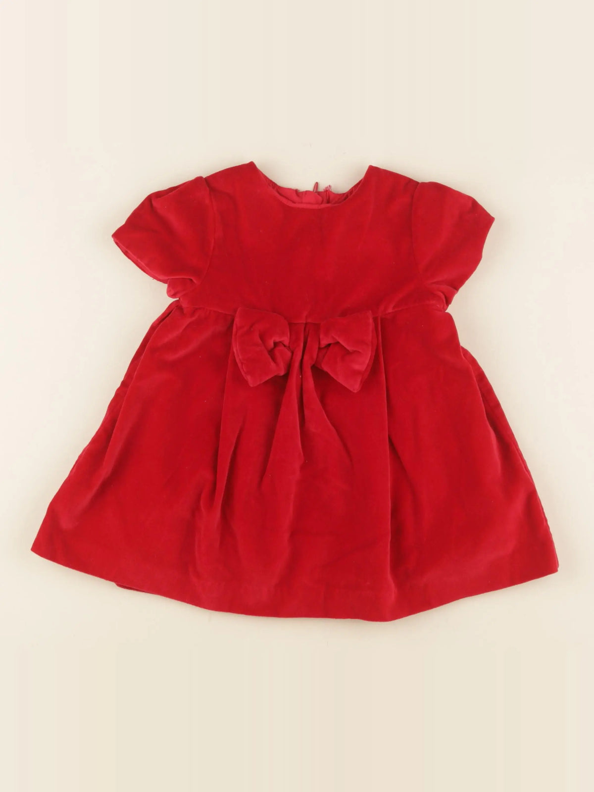 Jacadi - robe rouge - 18 mois