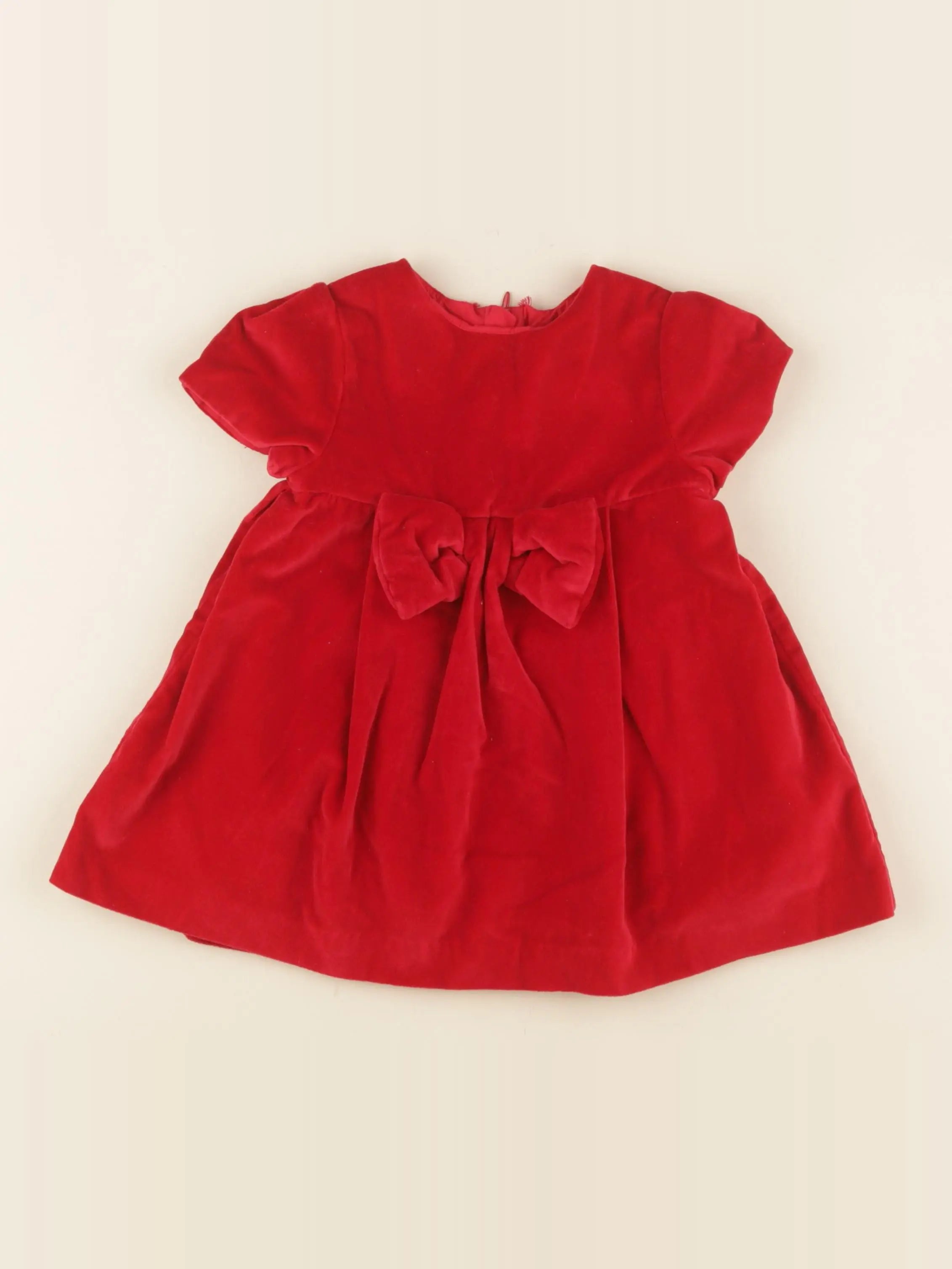 Jacadi - robe rouge - 18 mois