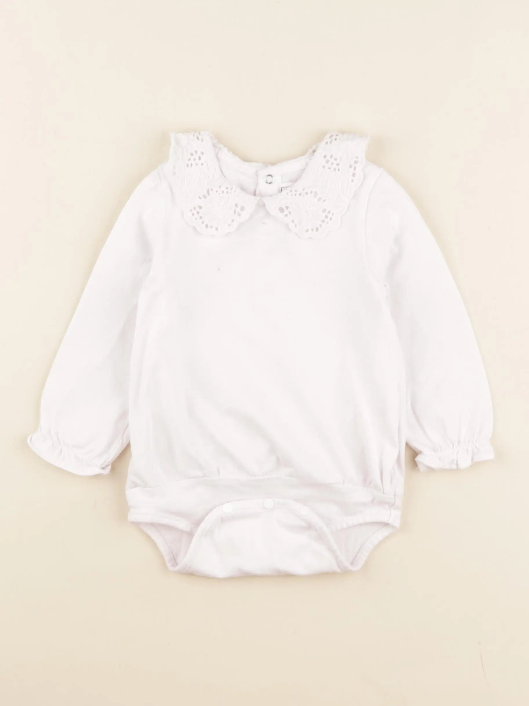 Tartine & Chocolat - combinaison blanc - 18 mois