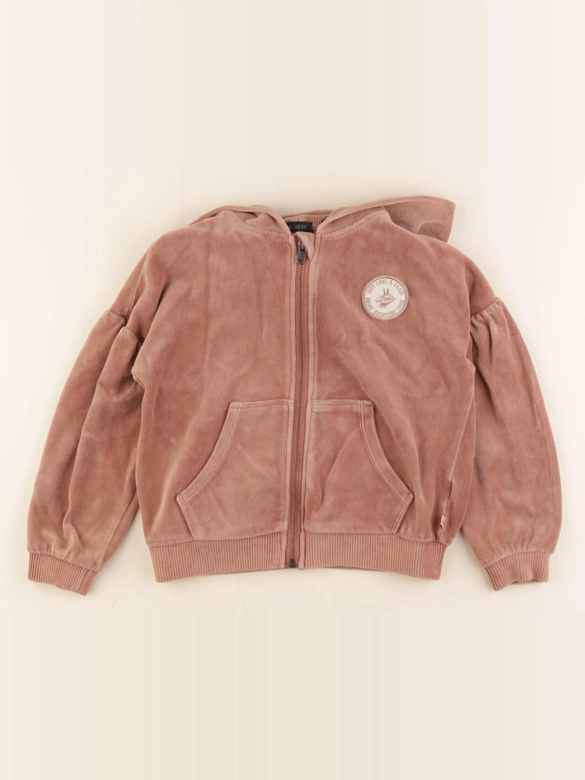 IKKS - gilet marron - 6 ans