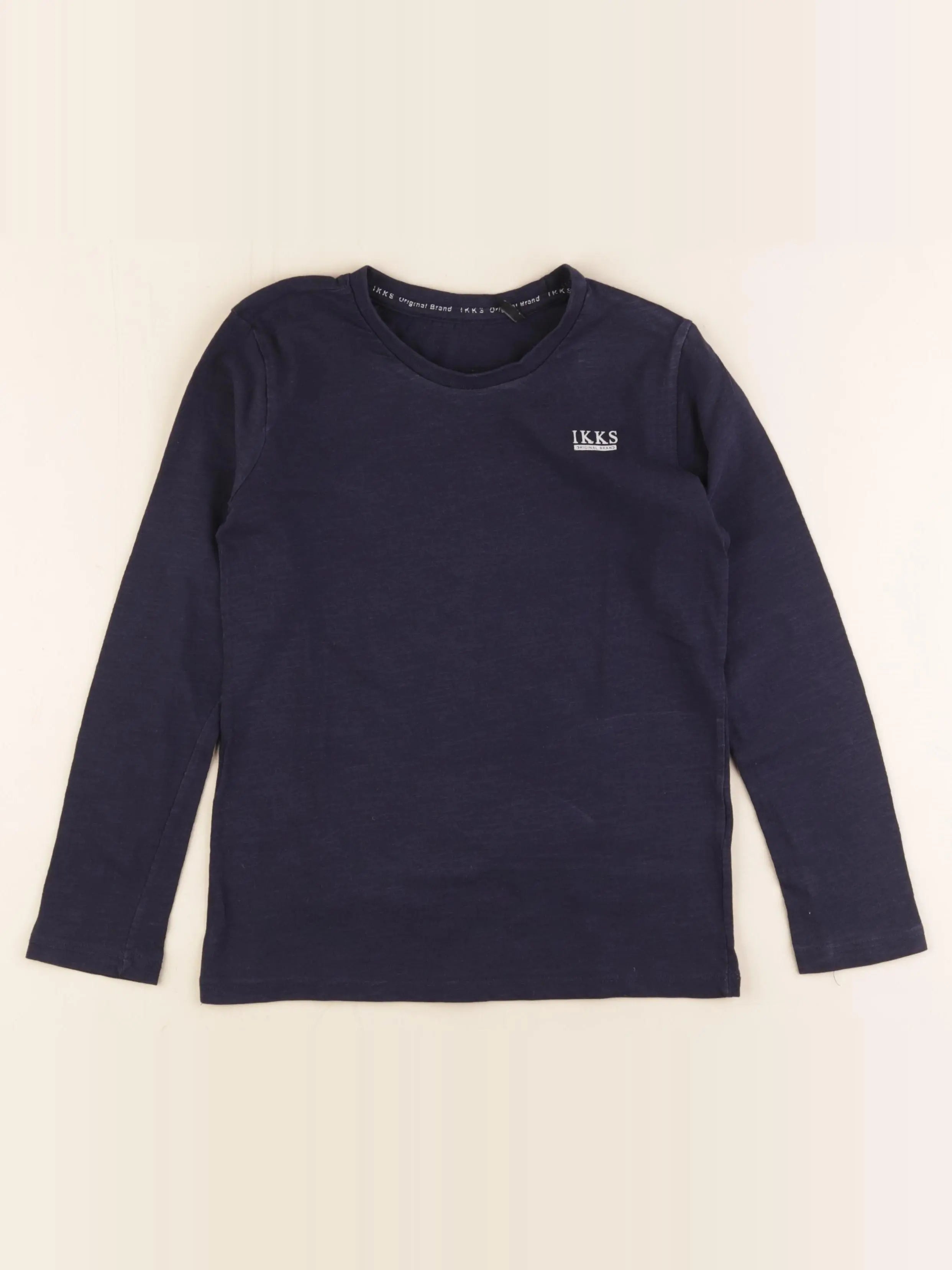 IKKS - tee-shirt bleu - 8 ans
